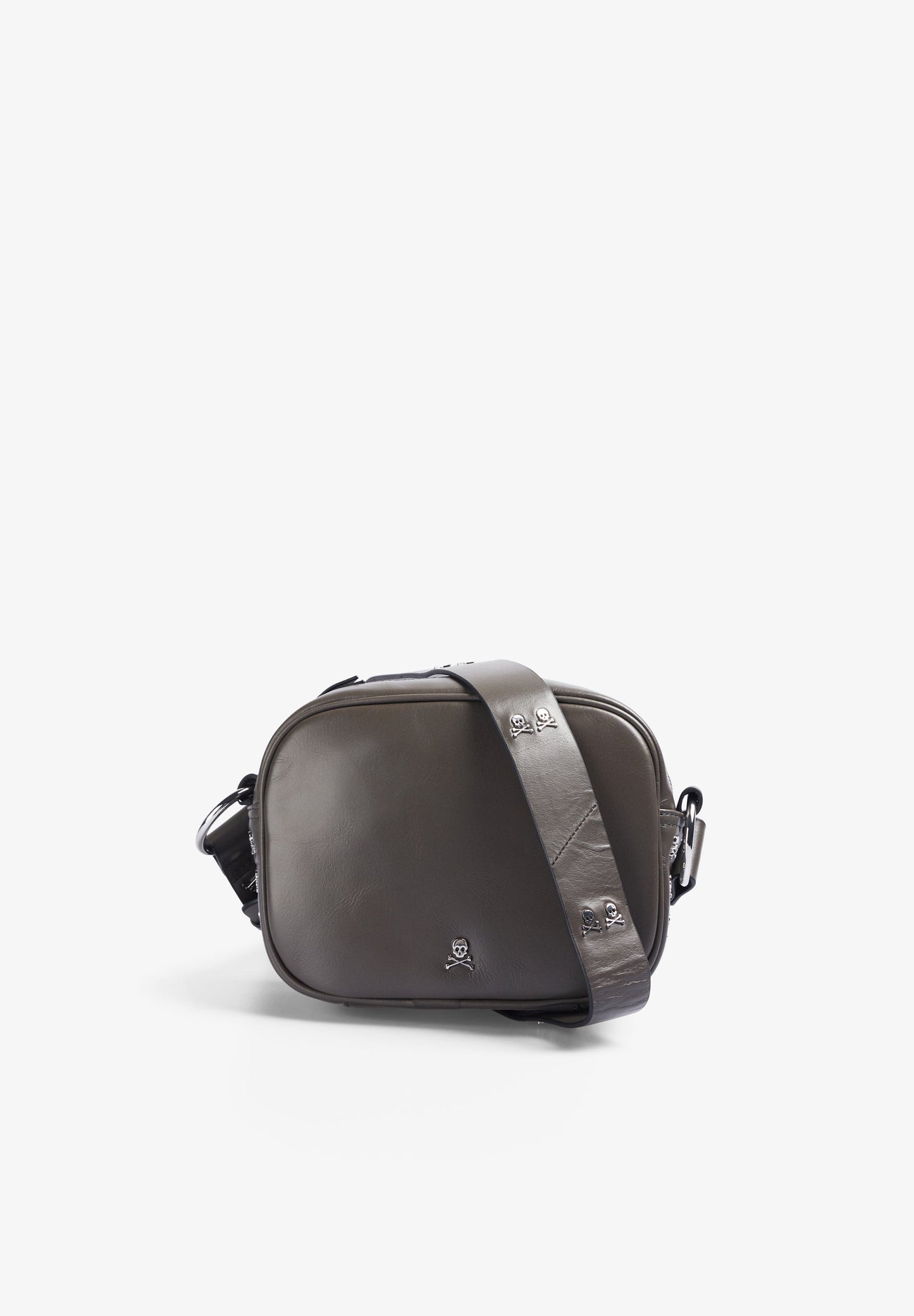 BOLSO BANDOLERA PIEL CALAVERA - Scalpers