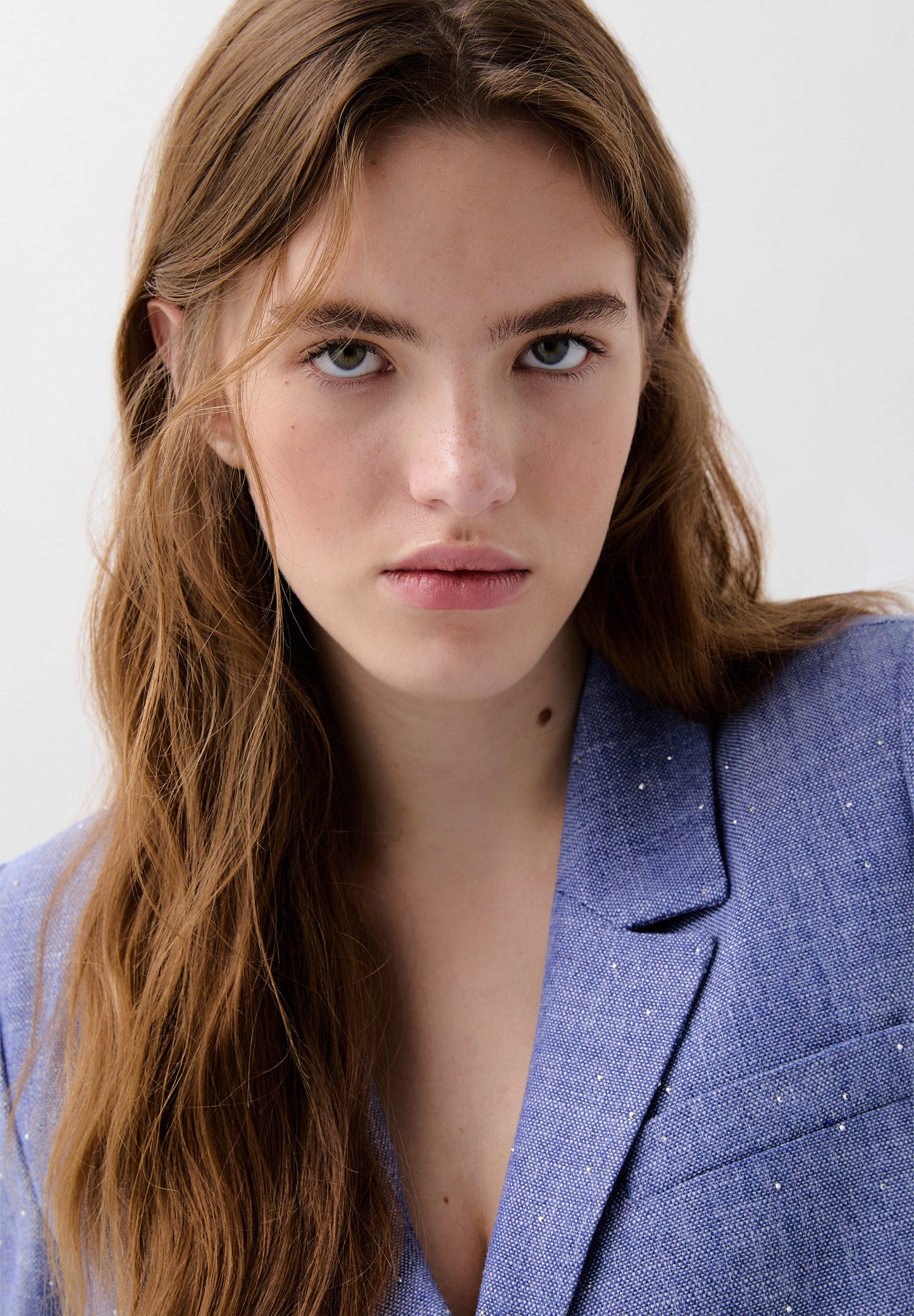 BLAZER WITH RHINESTONE DETAILS