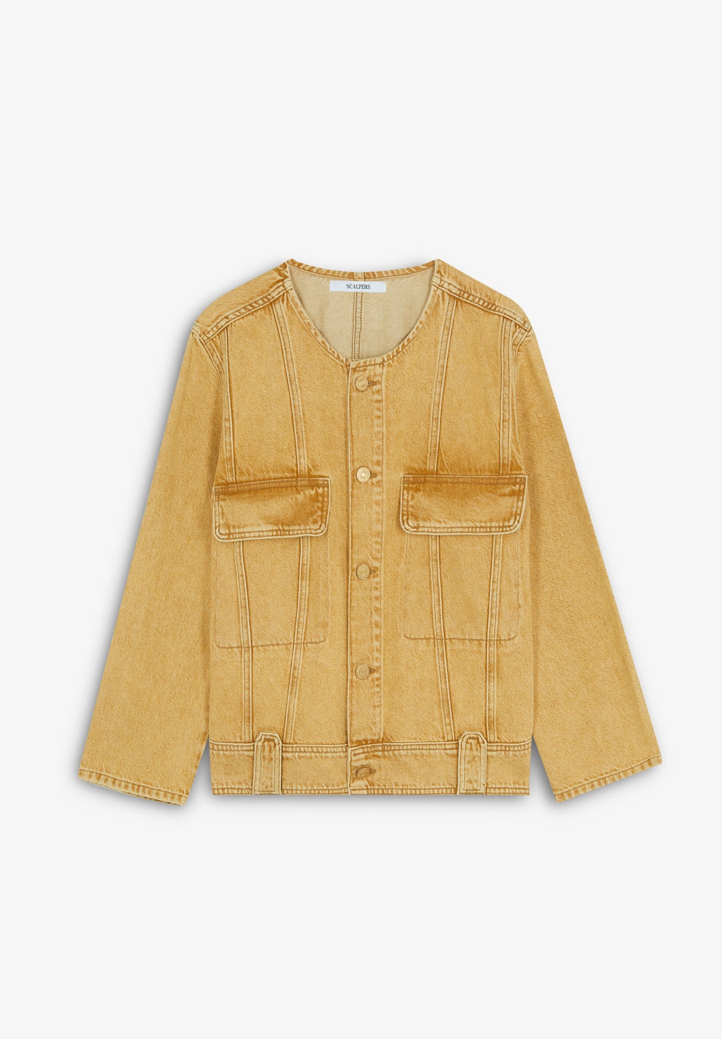 VESTE EN JEAN DÉLAVÉ