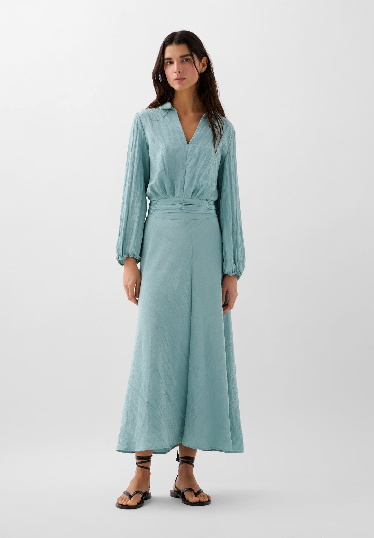 JUPE MIDI RUSTIQUE SOFT