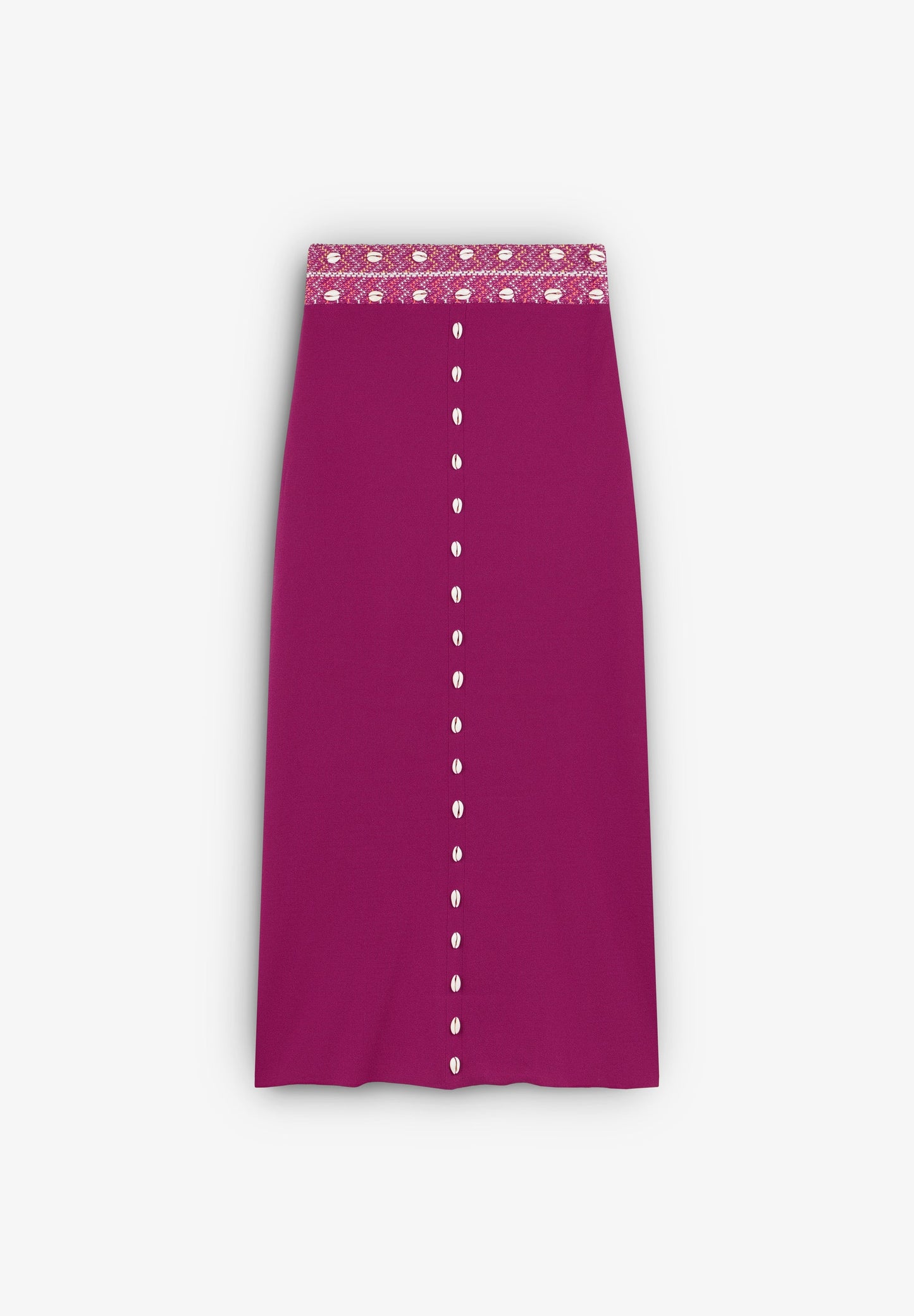 SHELL KNIT SKIRT