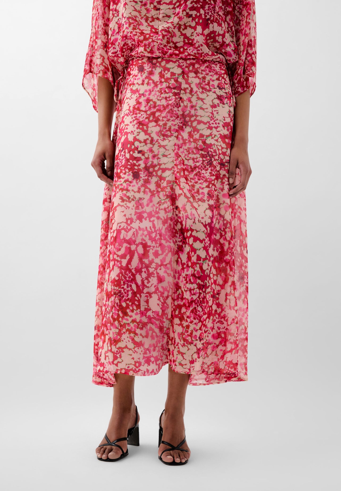 JUPE VOLANTS IMPRIMÉ