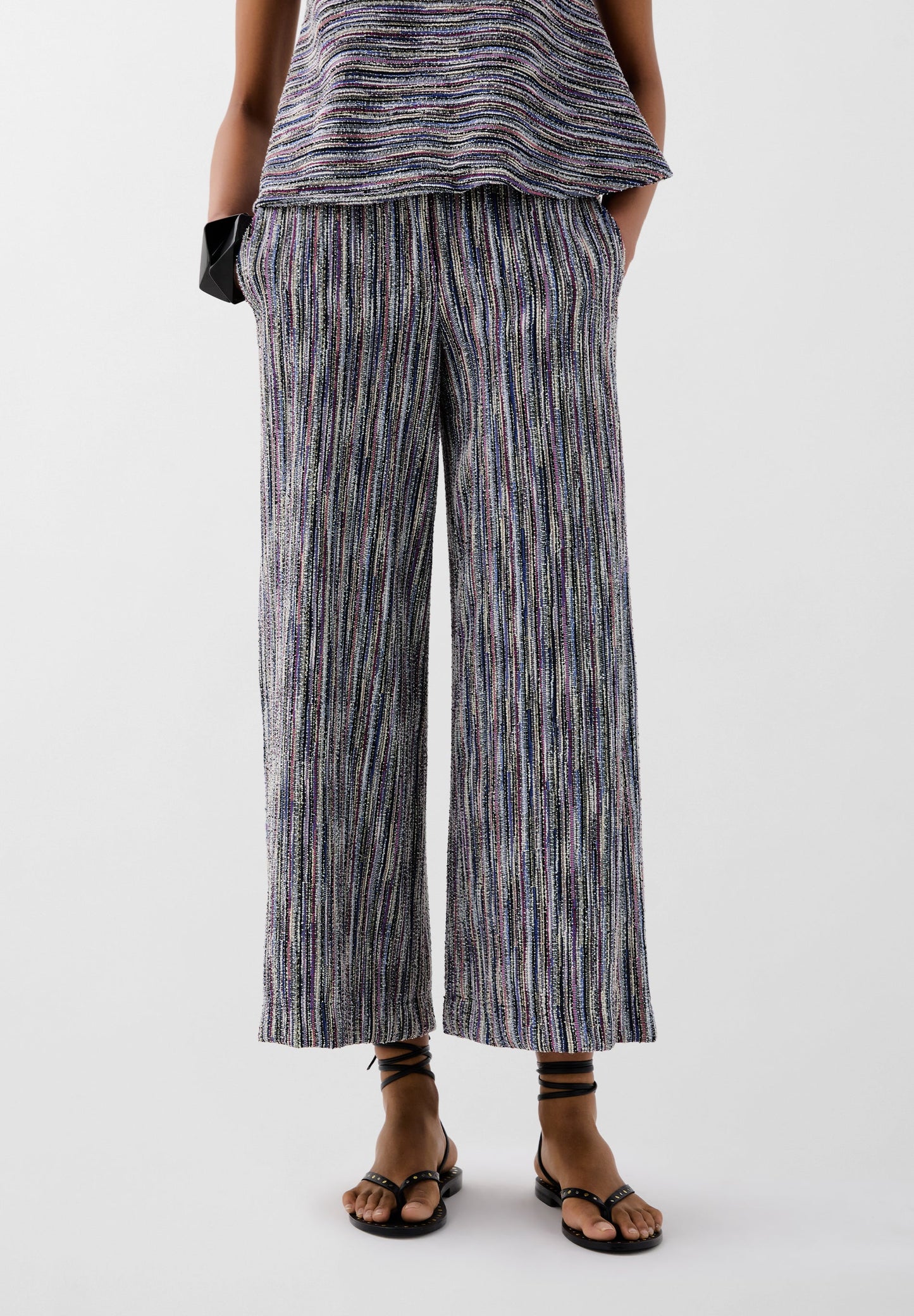 PANTALON WIDE MAILLE