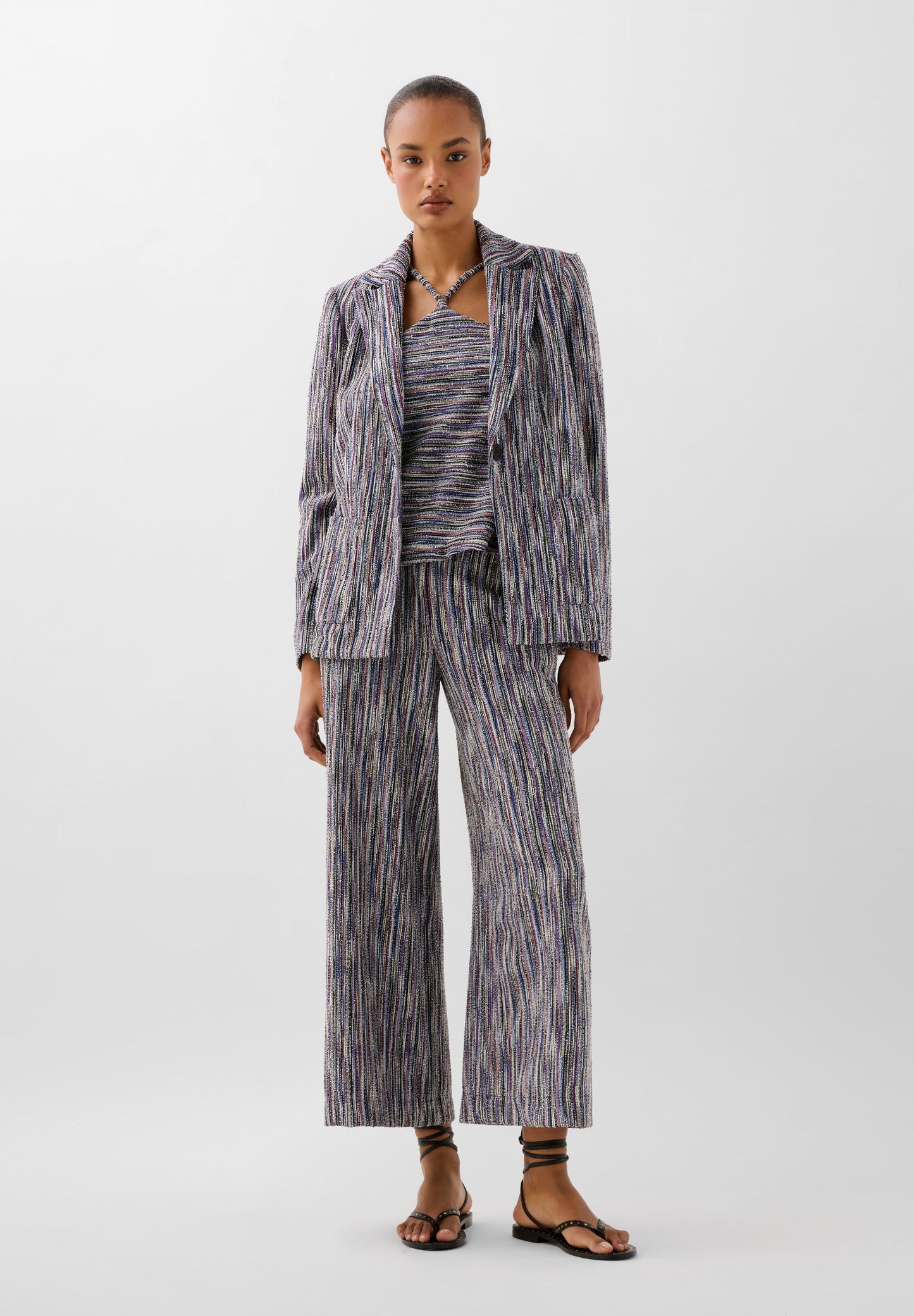 PANTALON WIDE MAILLE
