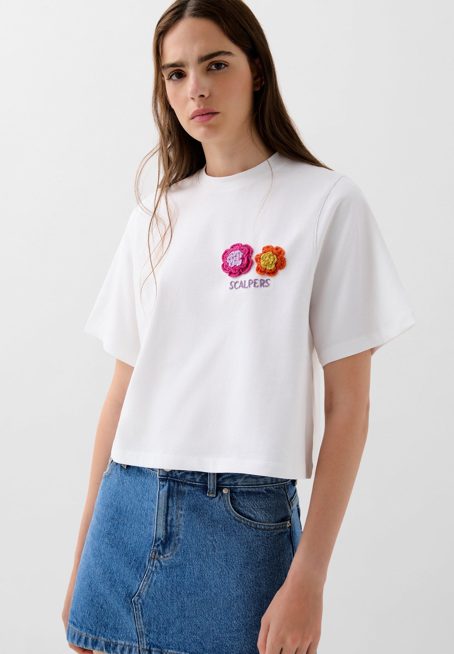 T-SHIRT DÉTAIL CROCHET
