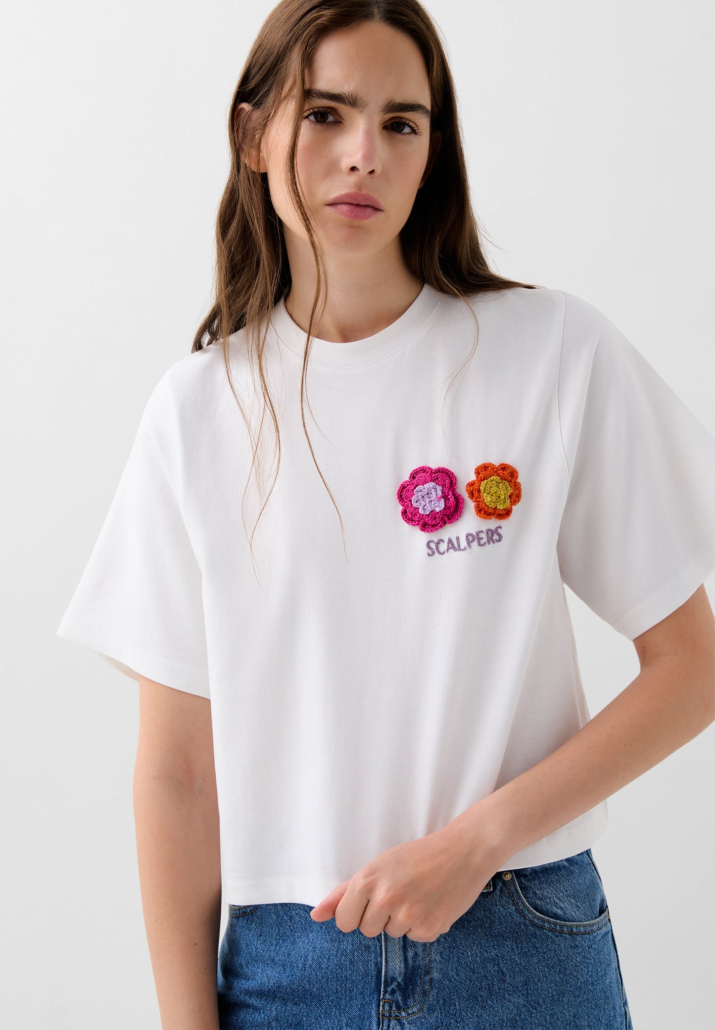 T-SHIRT DÉTAIL CROCHET