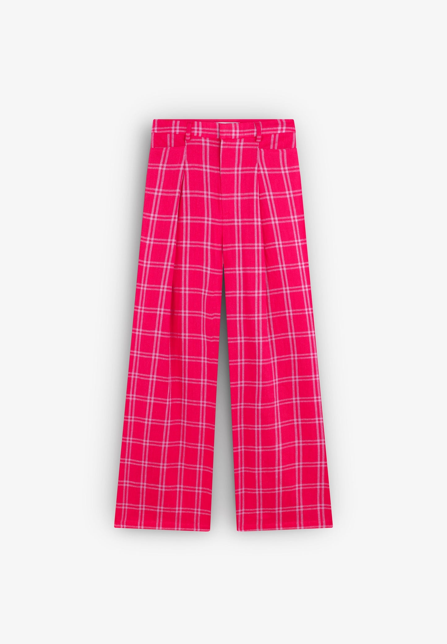 PANTALON PINCES LIN CARREAUX