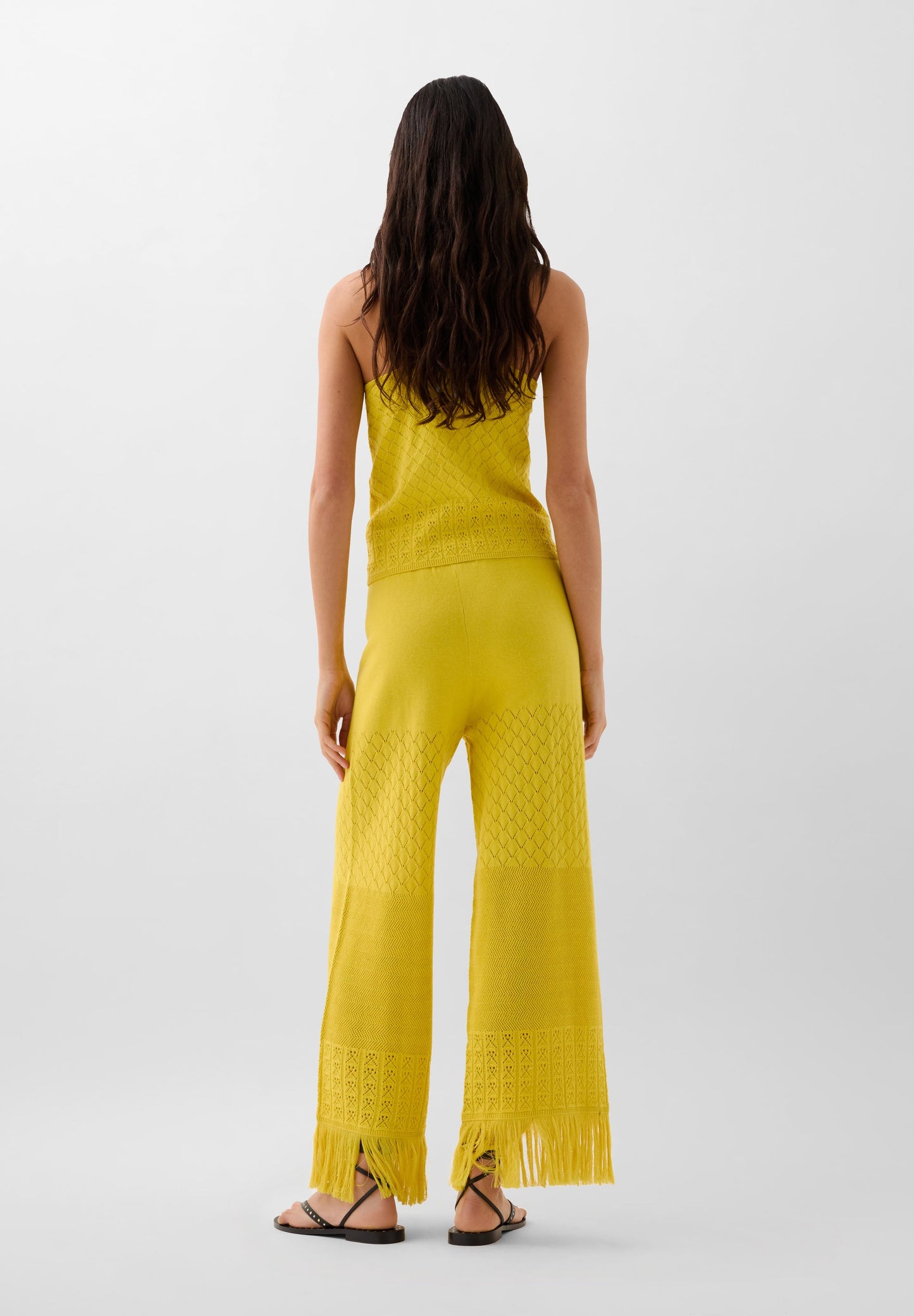 PANTALON MAILLE POINTELLE