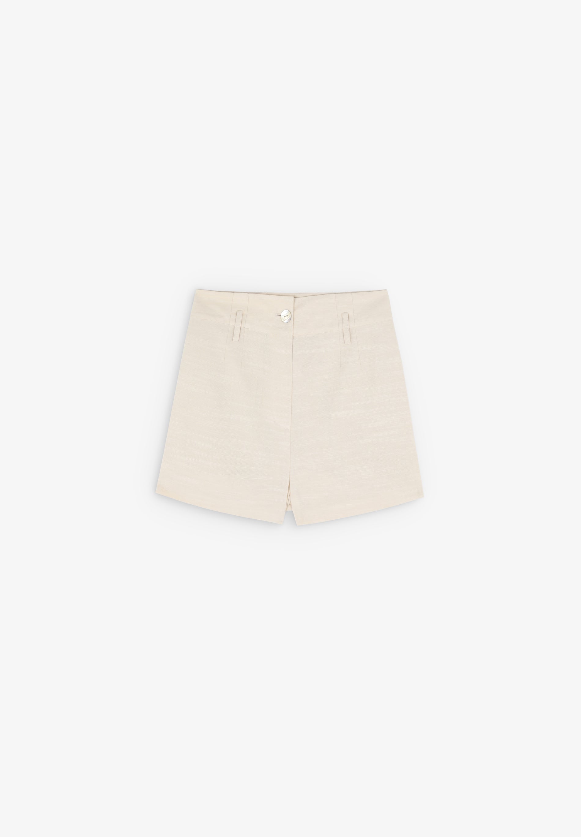 BASIC COTTON BERMUDA SHORTS