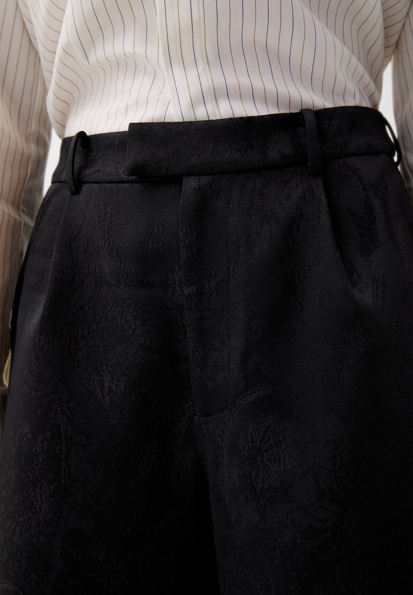 JACQUARD BERMUDA SHORTS