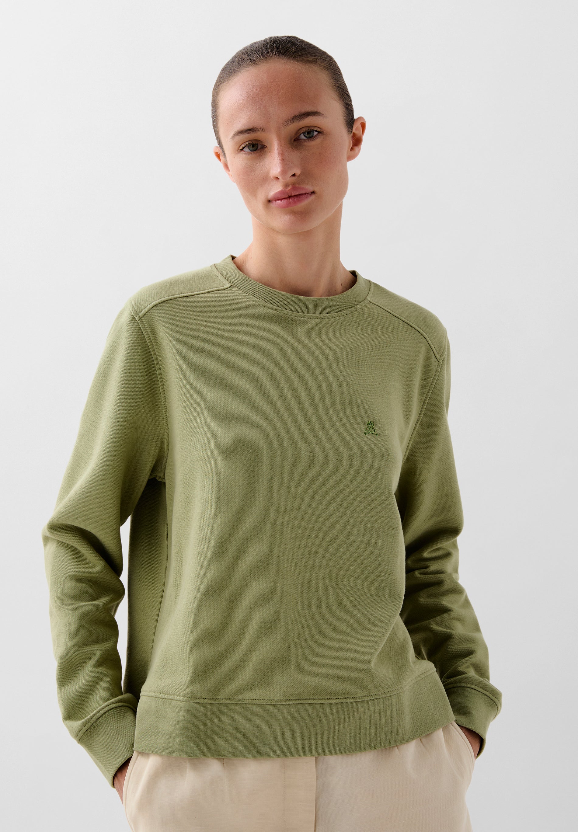 BASIC SKULL SWEATSHIRT