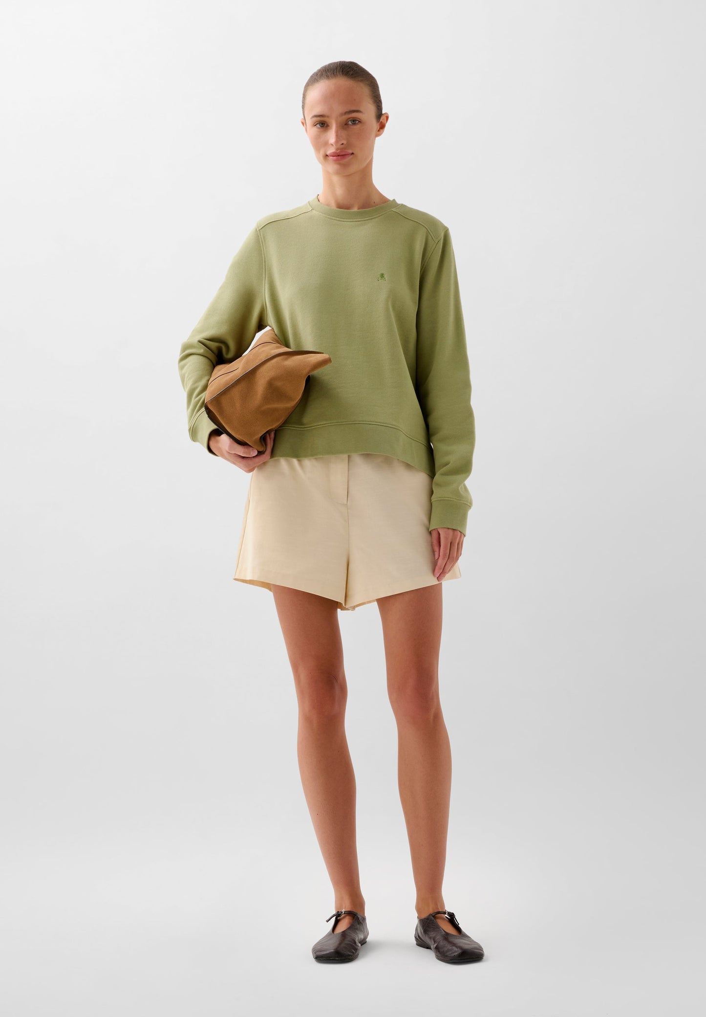BASIC SKULL SWEATSHIRT