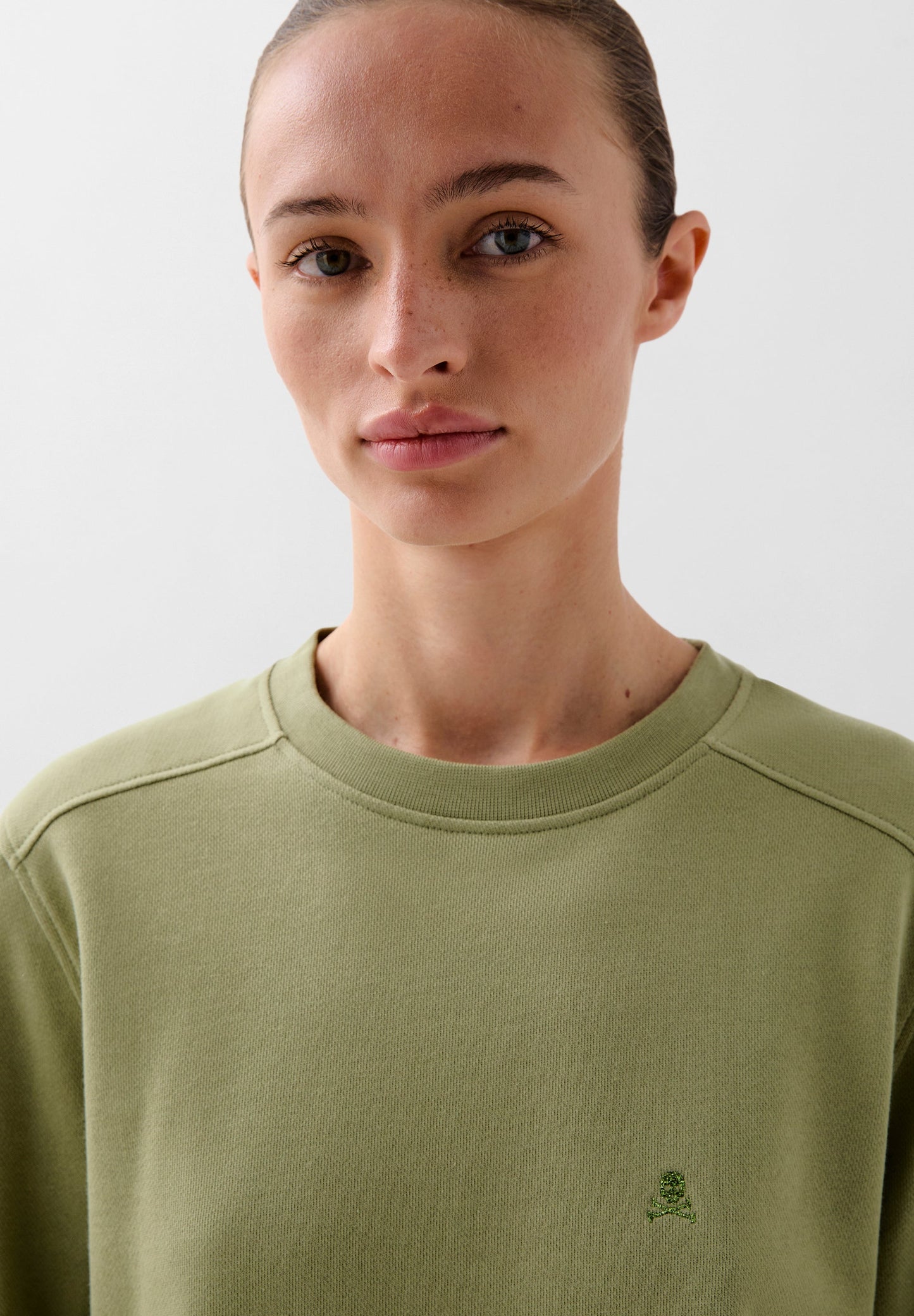BASIC SKULL SWEATSHIRT