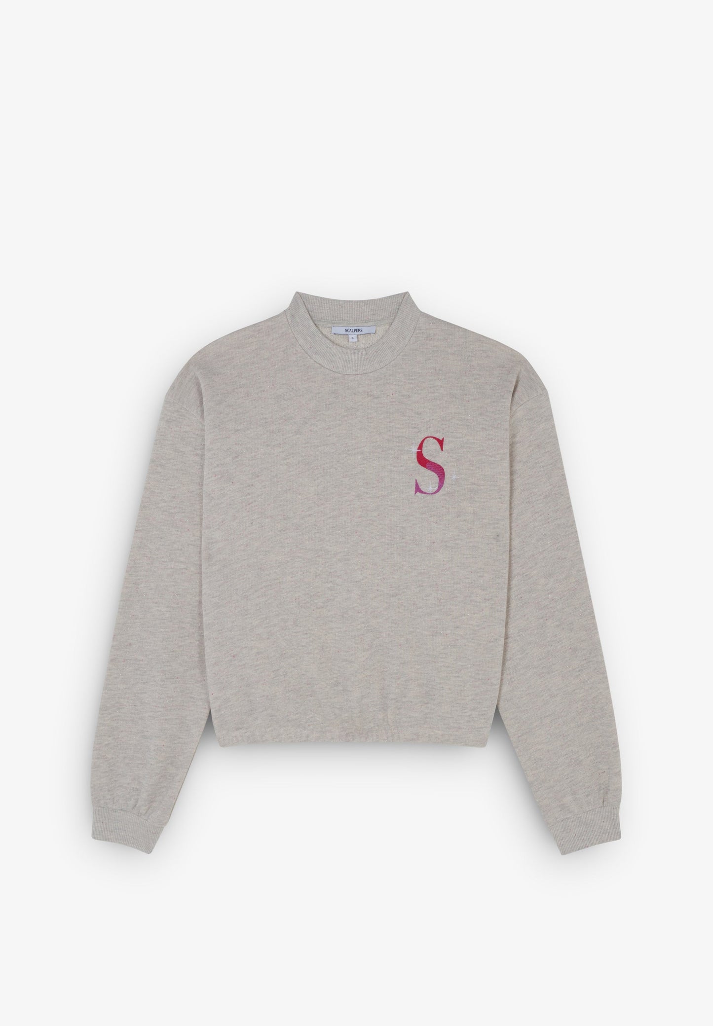 SWEAT COL MONTANT LOGO