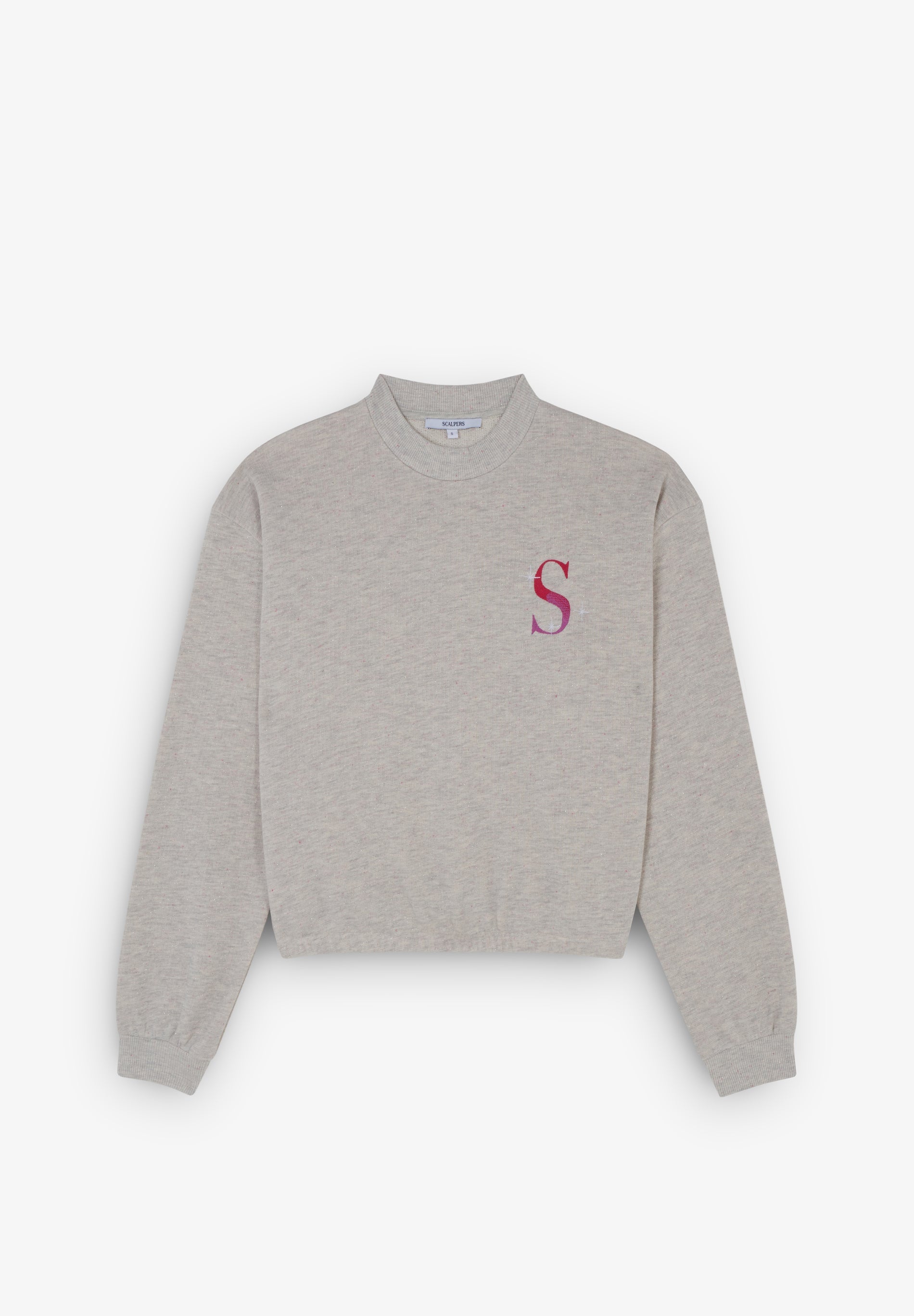 SWEAT COL MONTANT LOGO