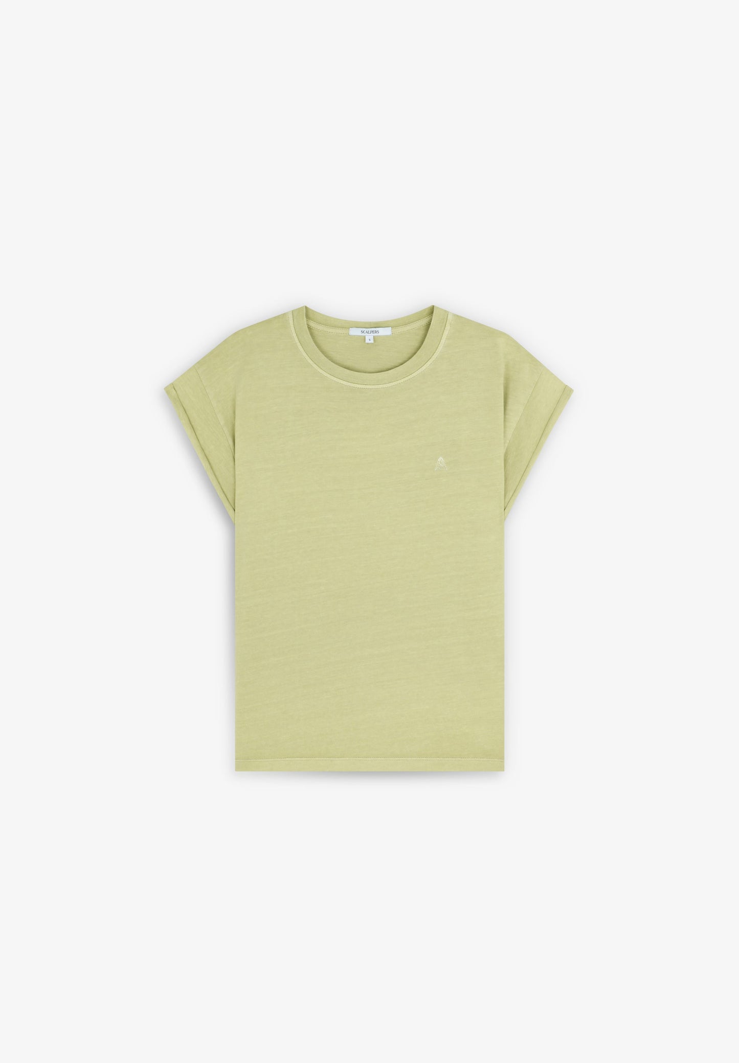 T-SHIRT WITH MATCHING EMBROIDERED SKULL