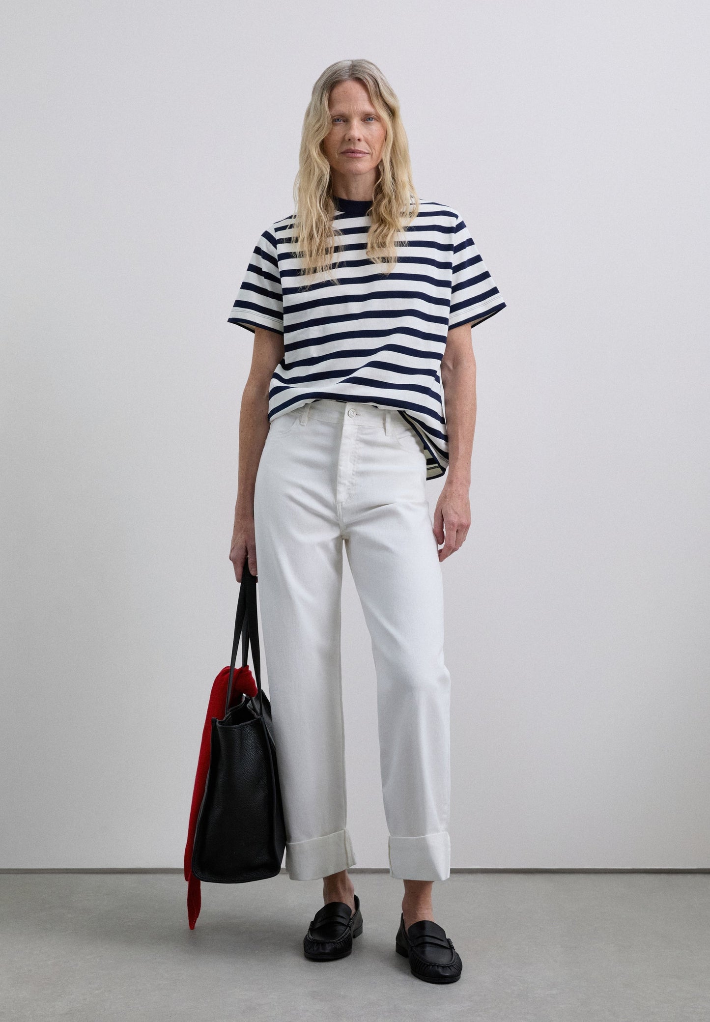 REGULAR FIT STRIPED T-SHIRT