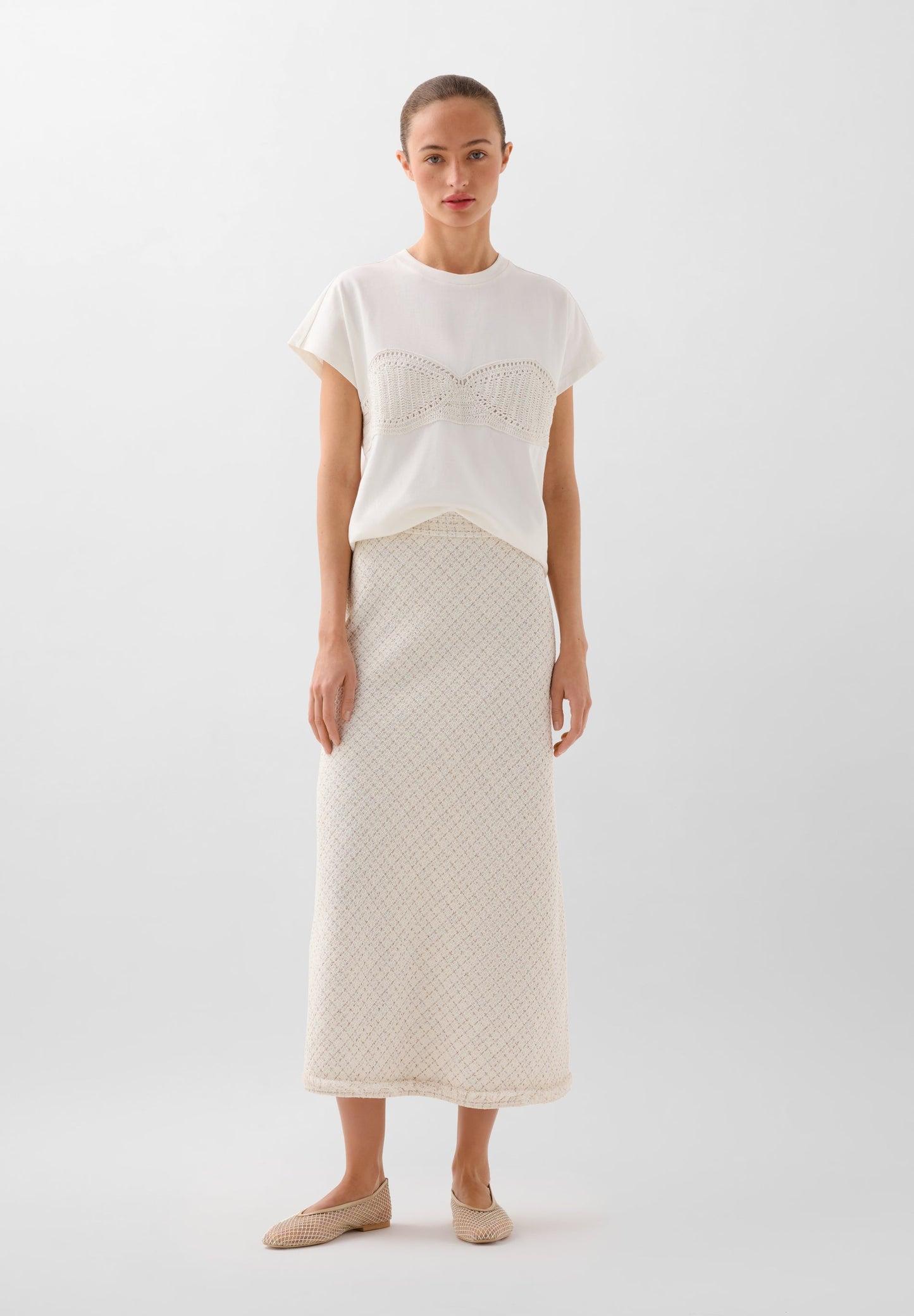 CAMISETA DETALLE CROCHET - Scalpers