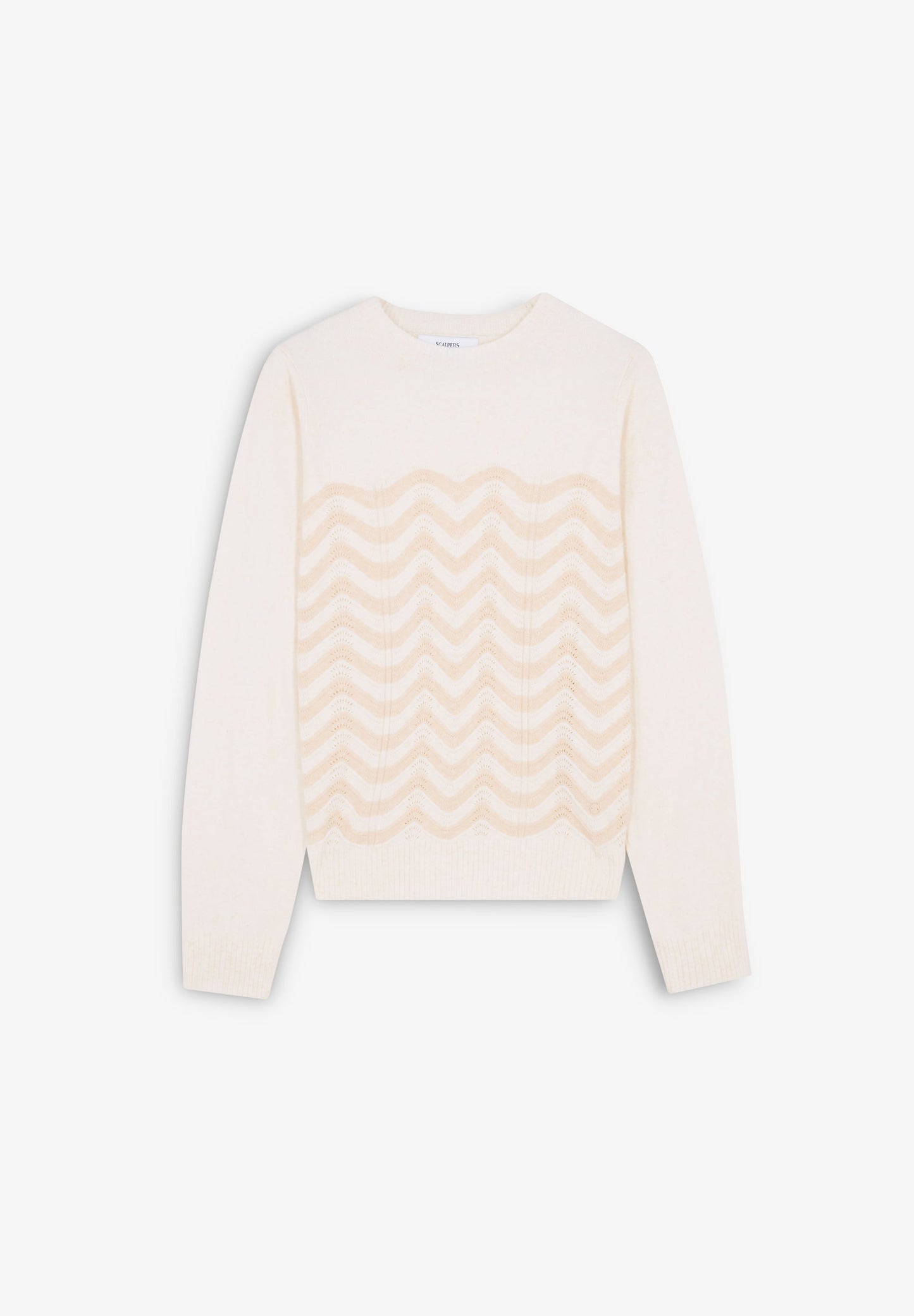 WAVY STRIPED SWEATER