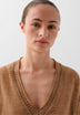 SWEATER WITH NECKLINE DETAIL