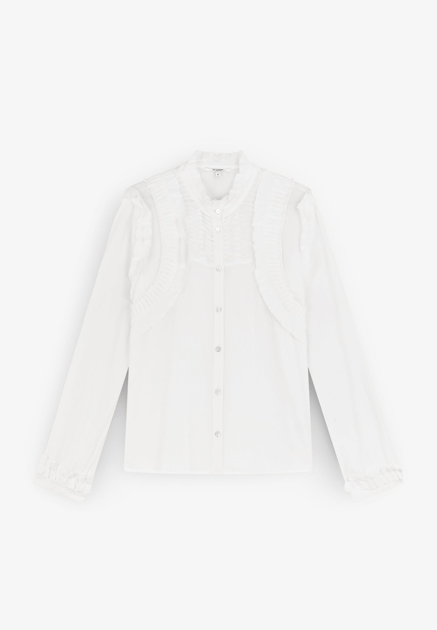 CHEMISE FRONCES PLISSÉES