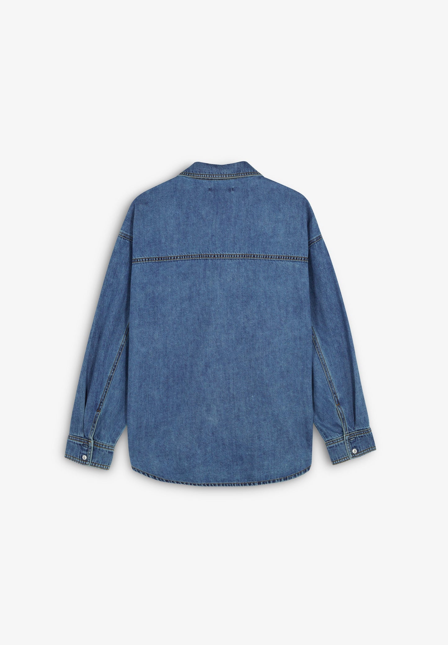 DENIM SHIRT WITH STUDS