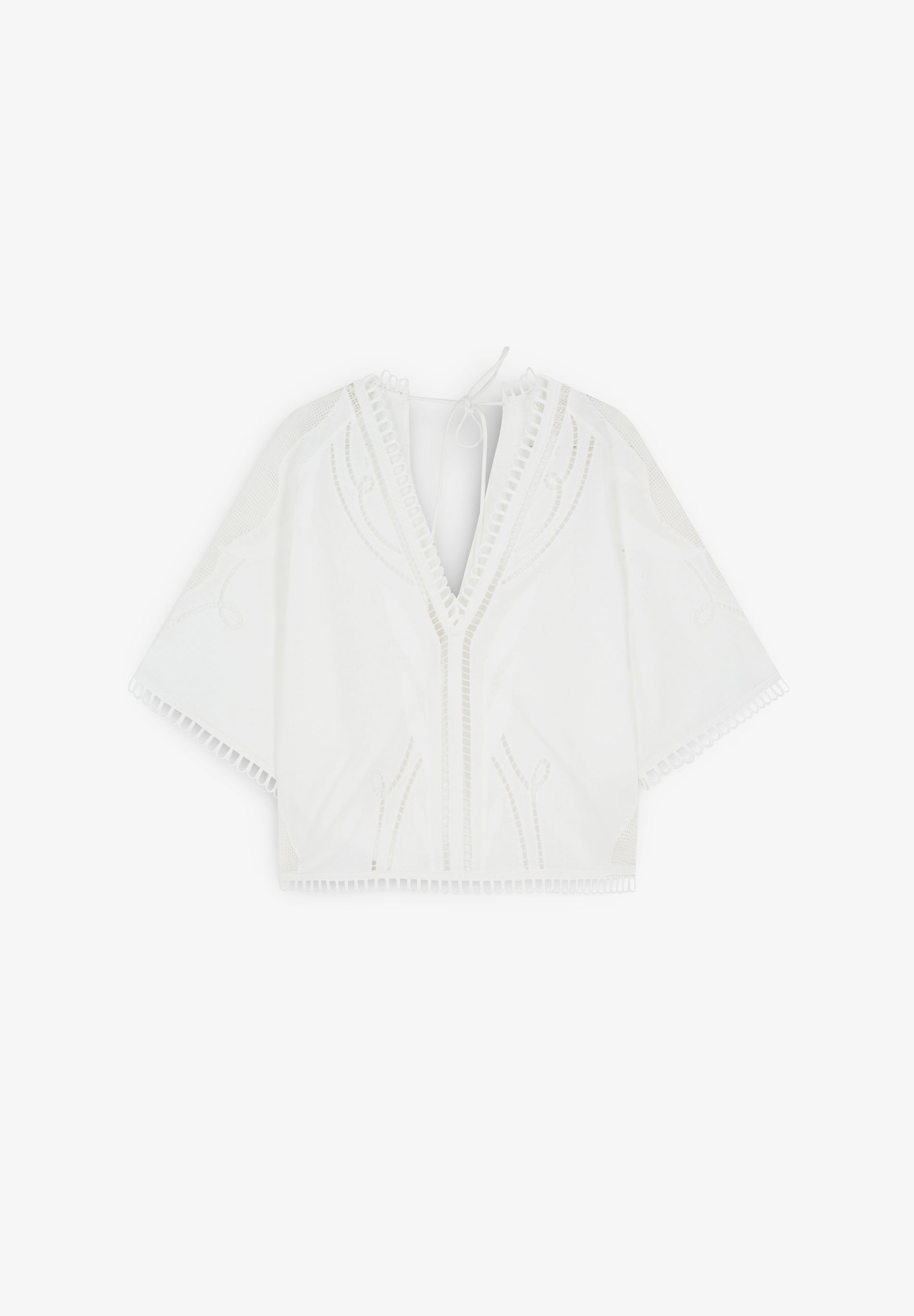 BLUSA DETALLES ENCAJE - Scalpers