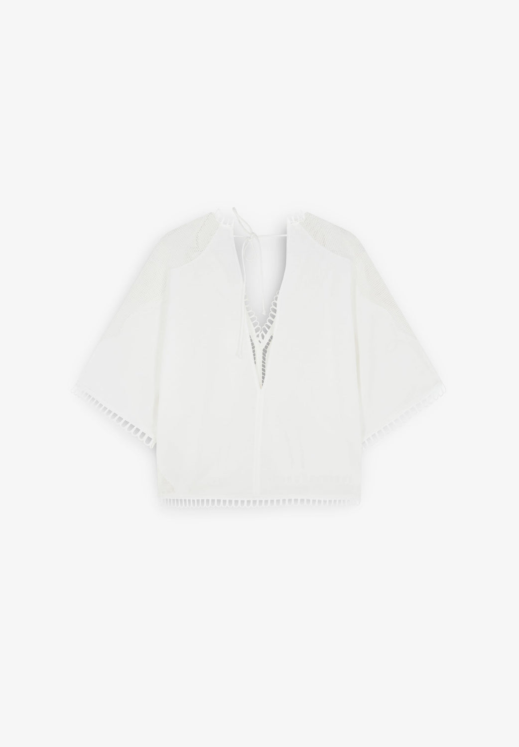 BLUSA DETALLES ENCAJE - Scalpers