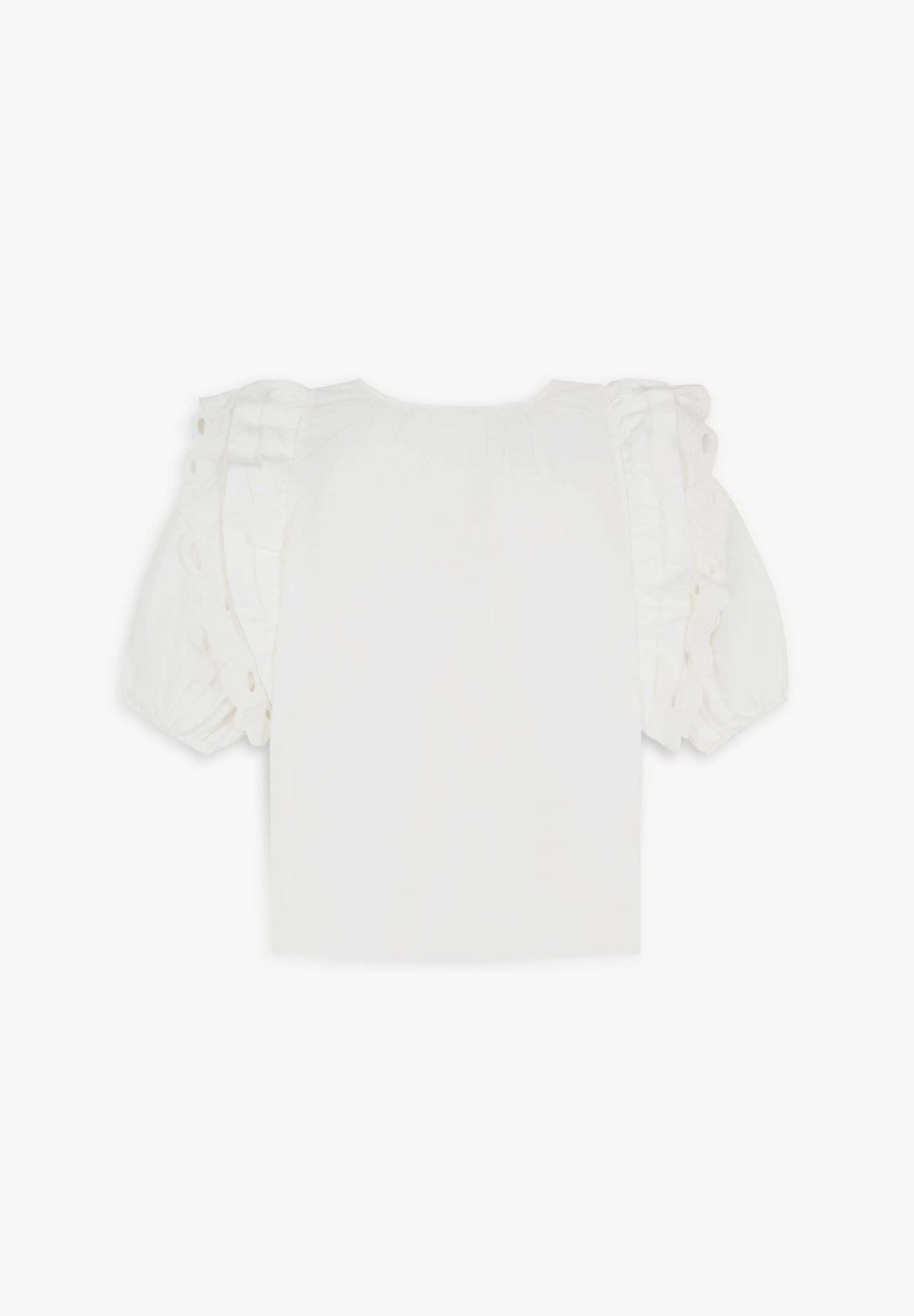 SC POPLIN PUFF TOP