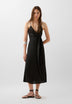 ROBE DÉCOLLETÉ ASYMÉTRIQUE