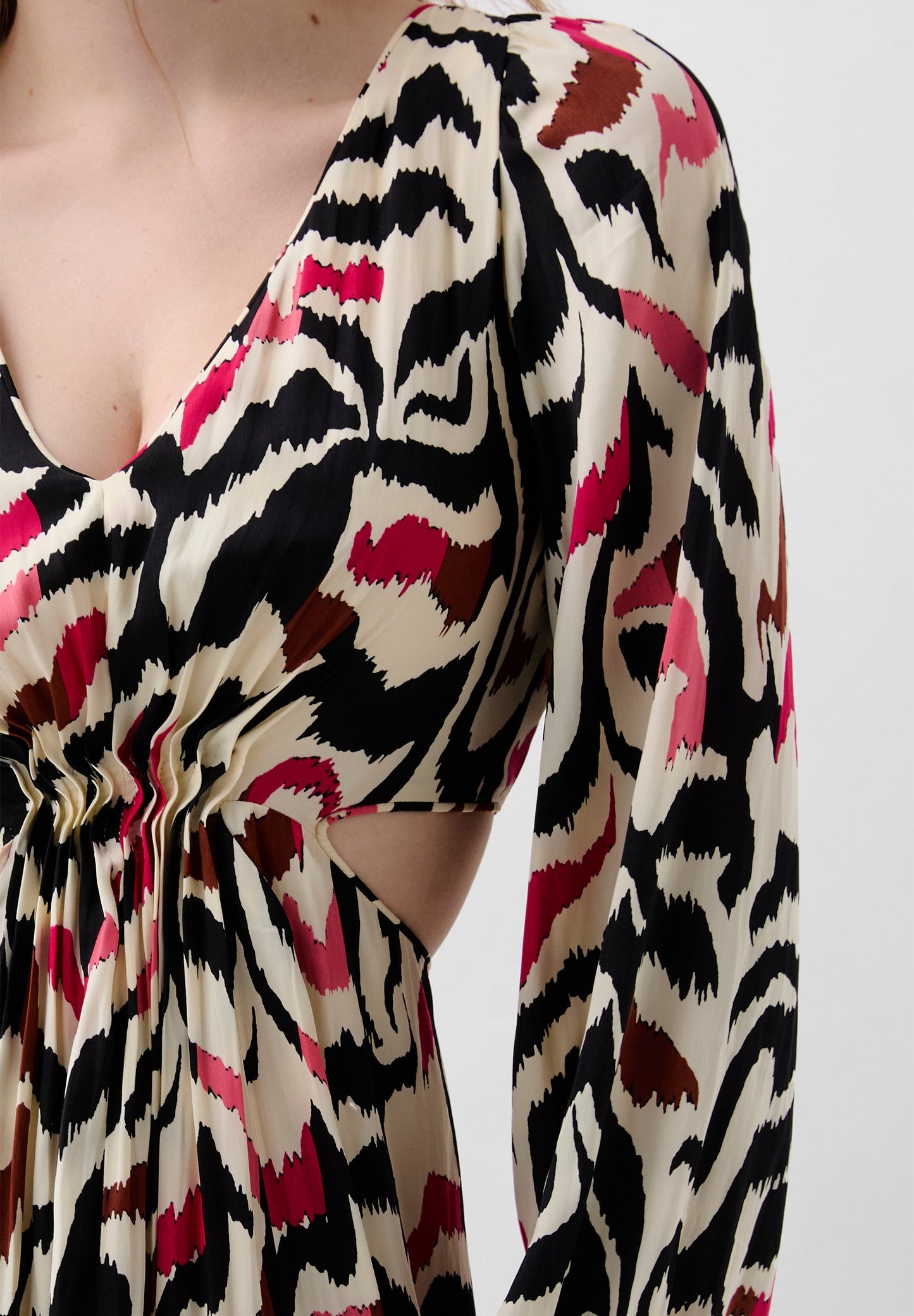 ROBE IMPRIMÉ FENTES