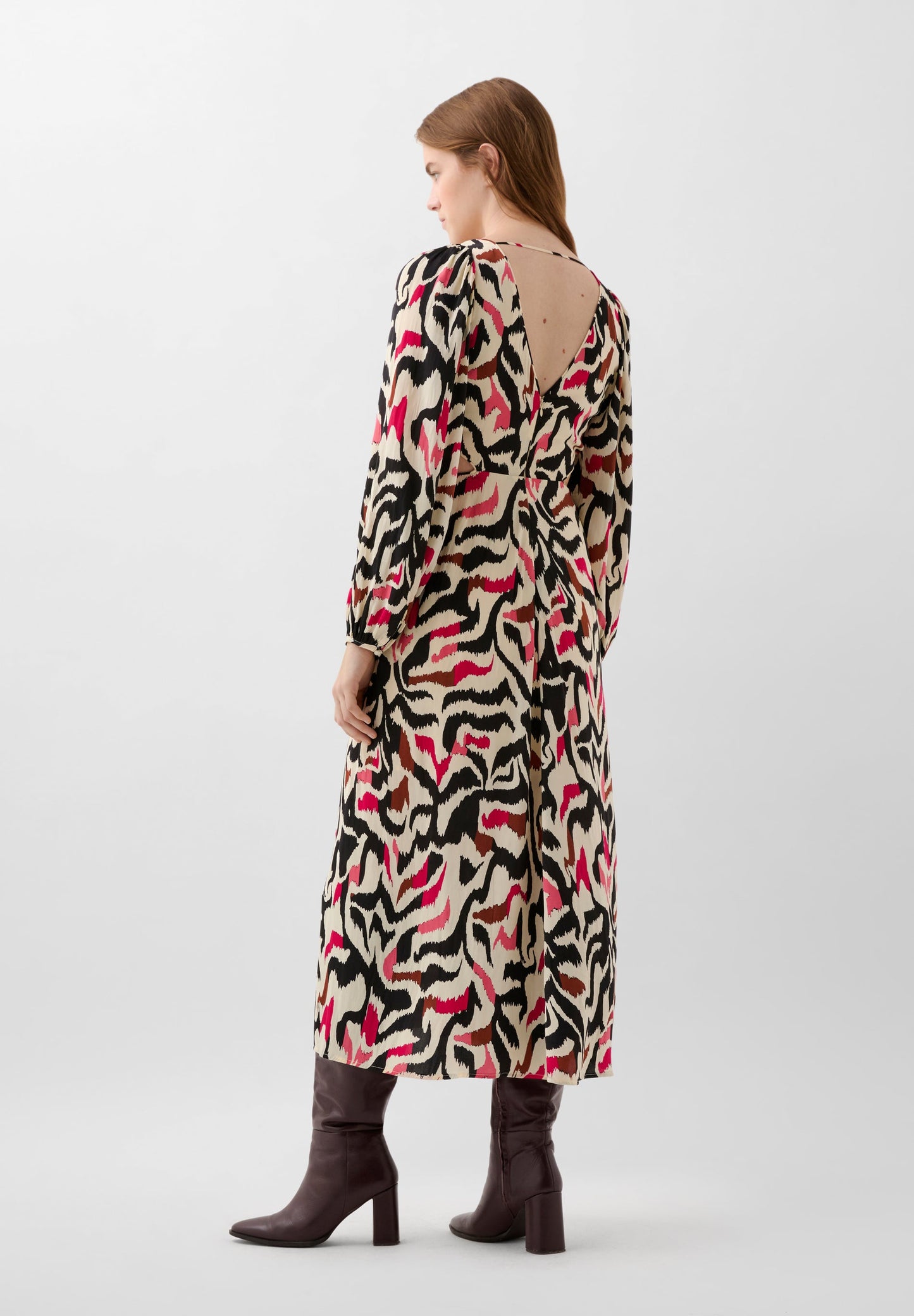 ROBE IMPRIMÉ FENTES