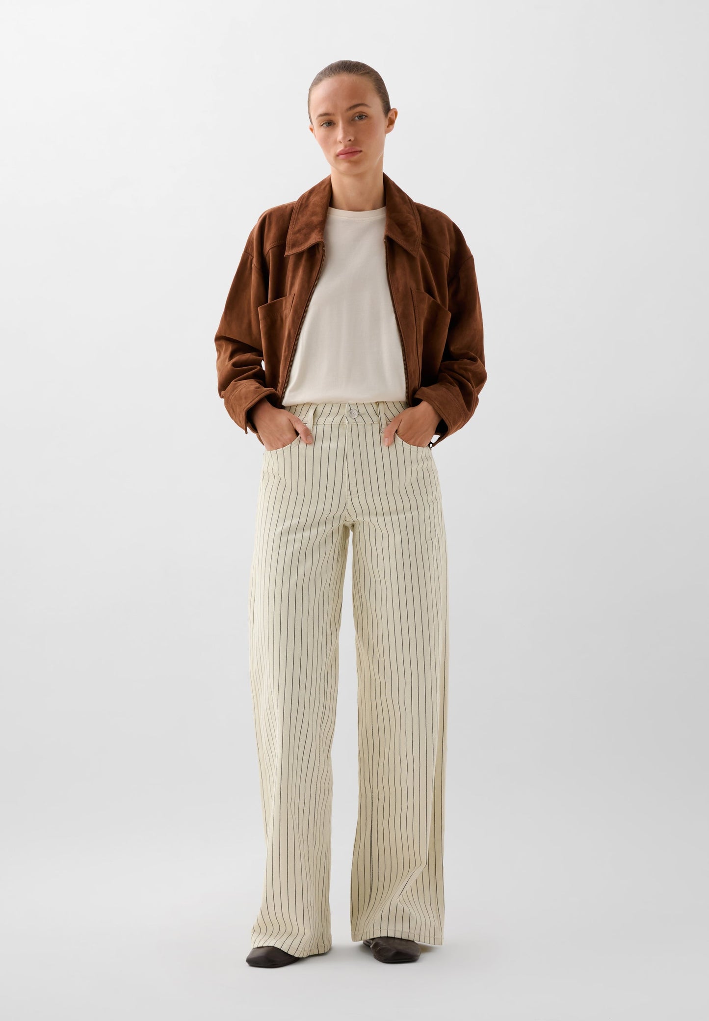 STRIPED JEANS