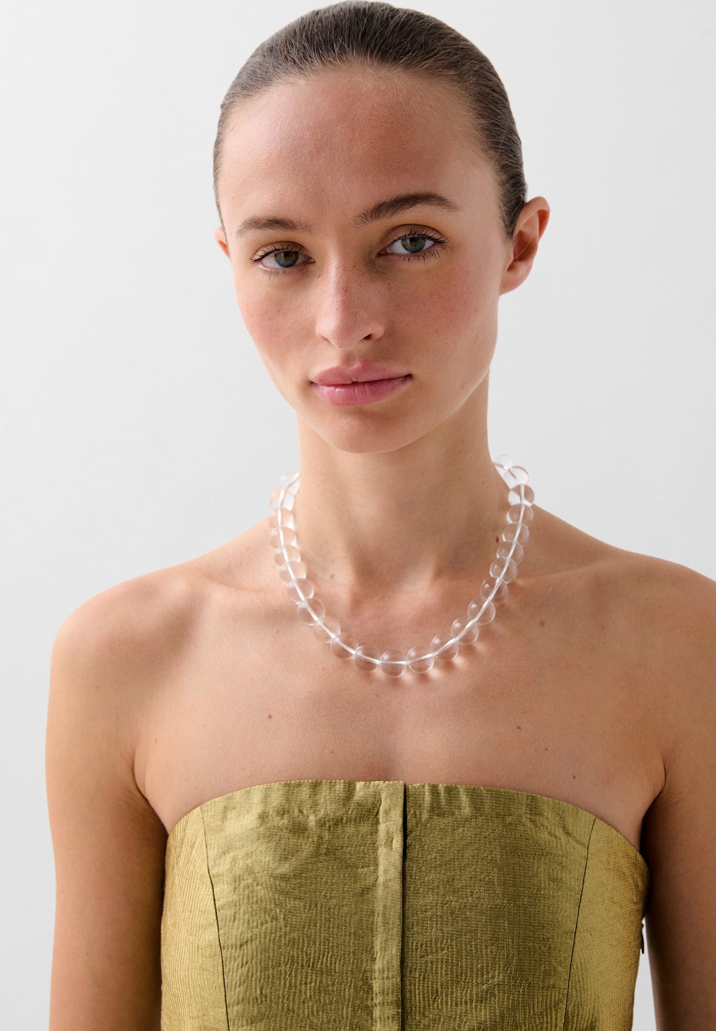 METALLIC TOP WITH POCKETS