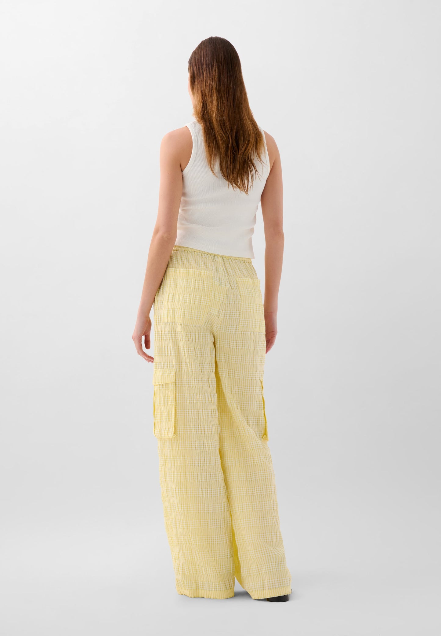 KNIT CARGO TROUSERS