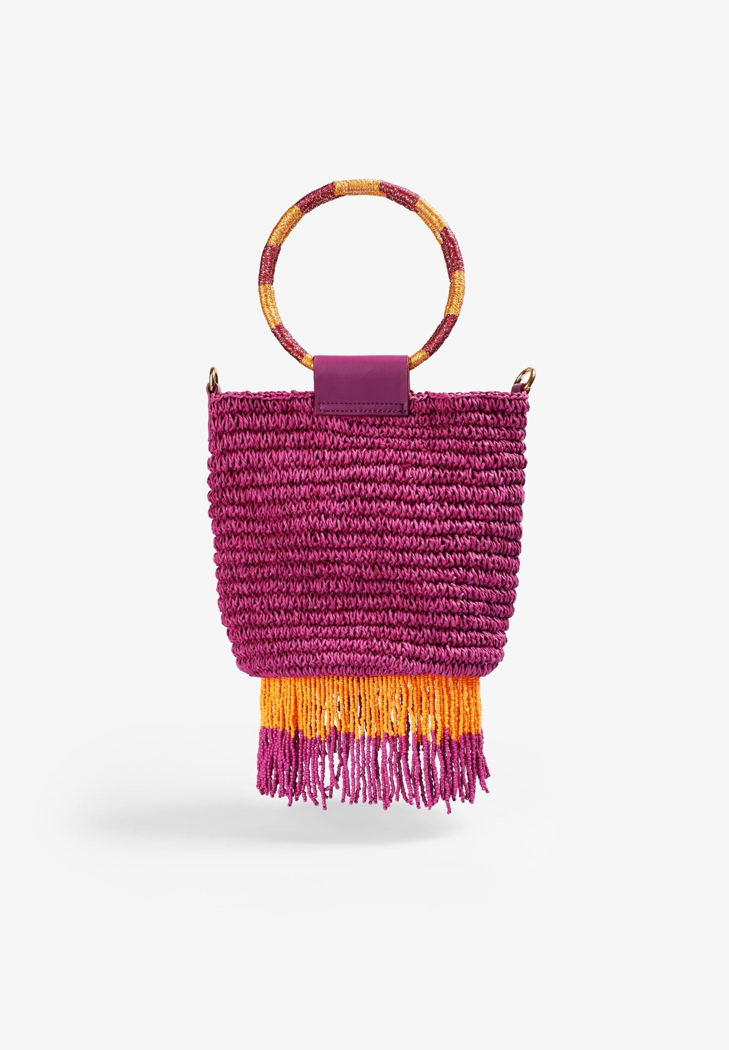 SAC À FRANGES EN PERLES SCPAR