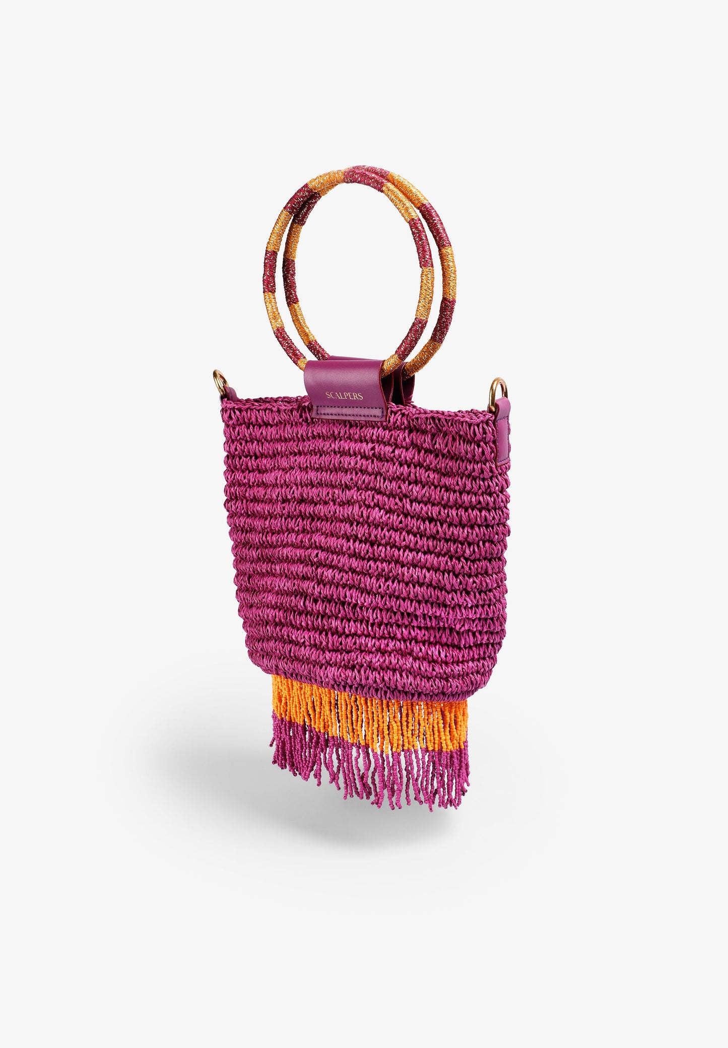 SAC À FRANGES EN PERLES SCPAR