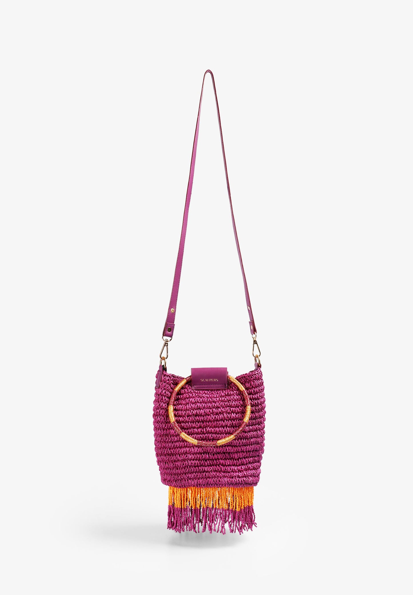 SAC À FRANGES EN PERLES SCPAR