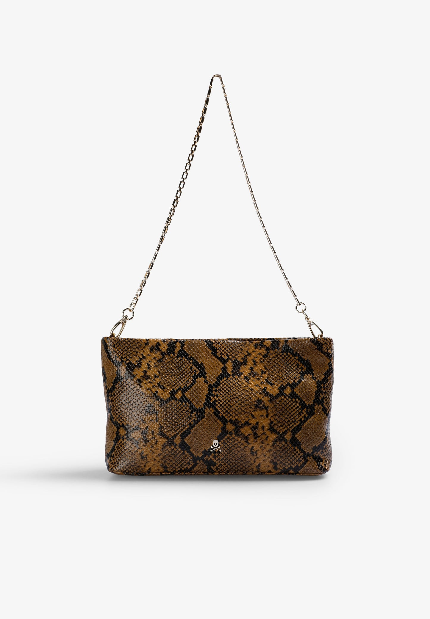 SAC CLUTCH CUIR IMPRIMÉ ANIMAL