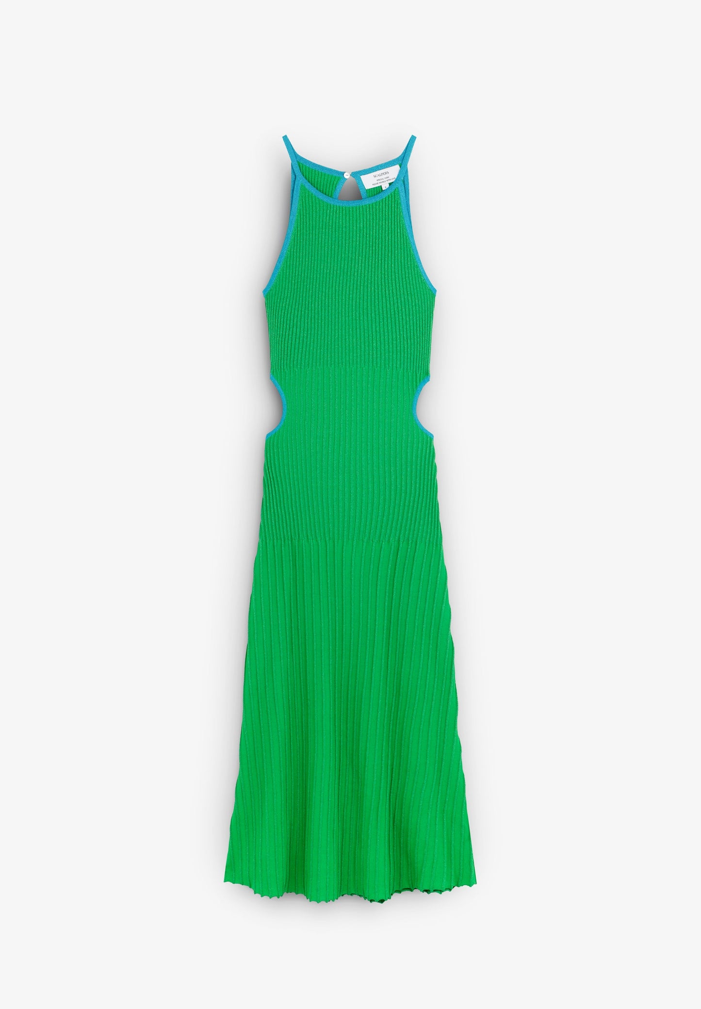 ROBE MAILLE LUREX FENTES