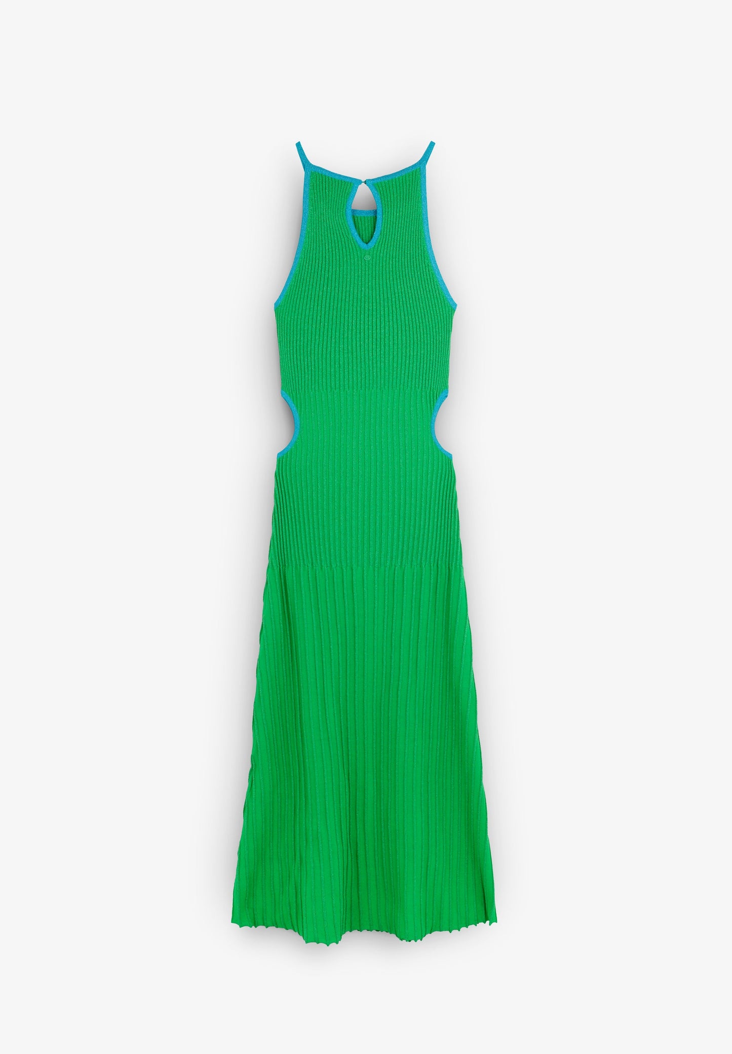 ROBE MAILLE LUREX FENTES