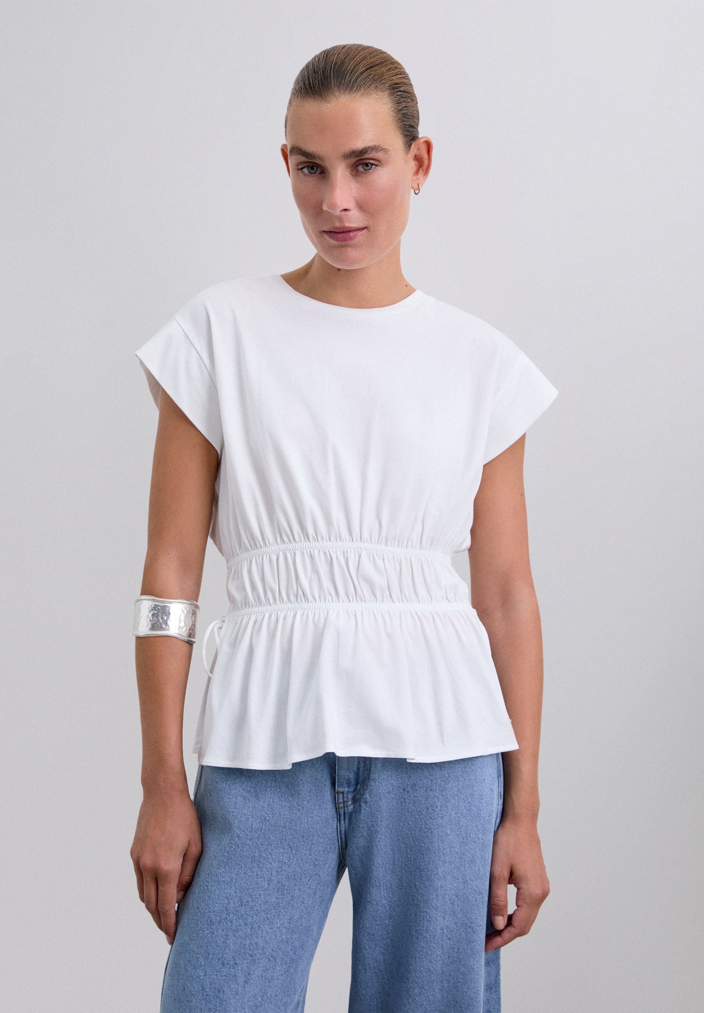 T-SHIRT FRONCES TAILLE
