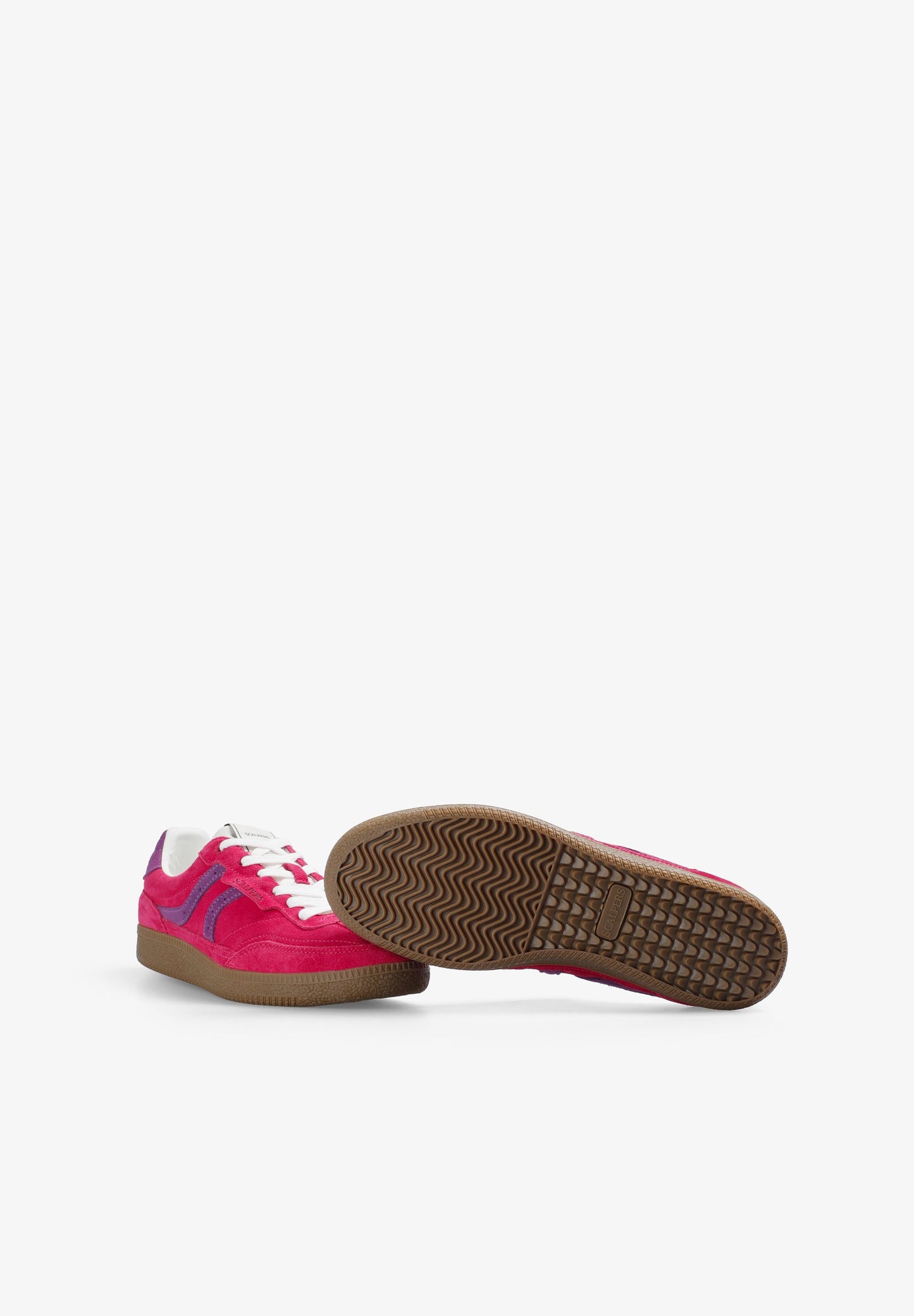 TENNIS BICOLORES CUIR