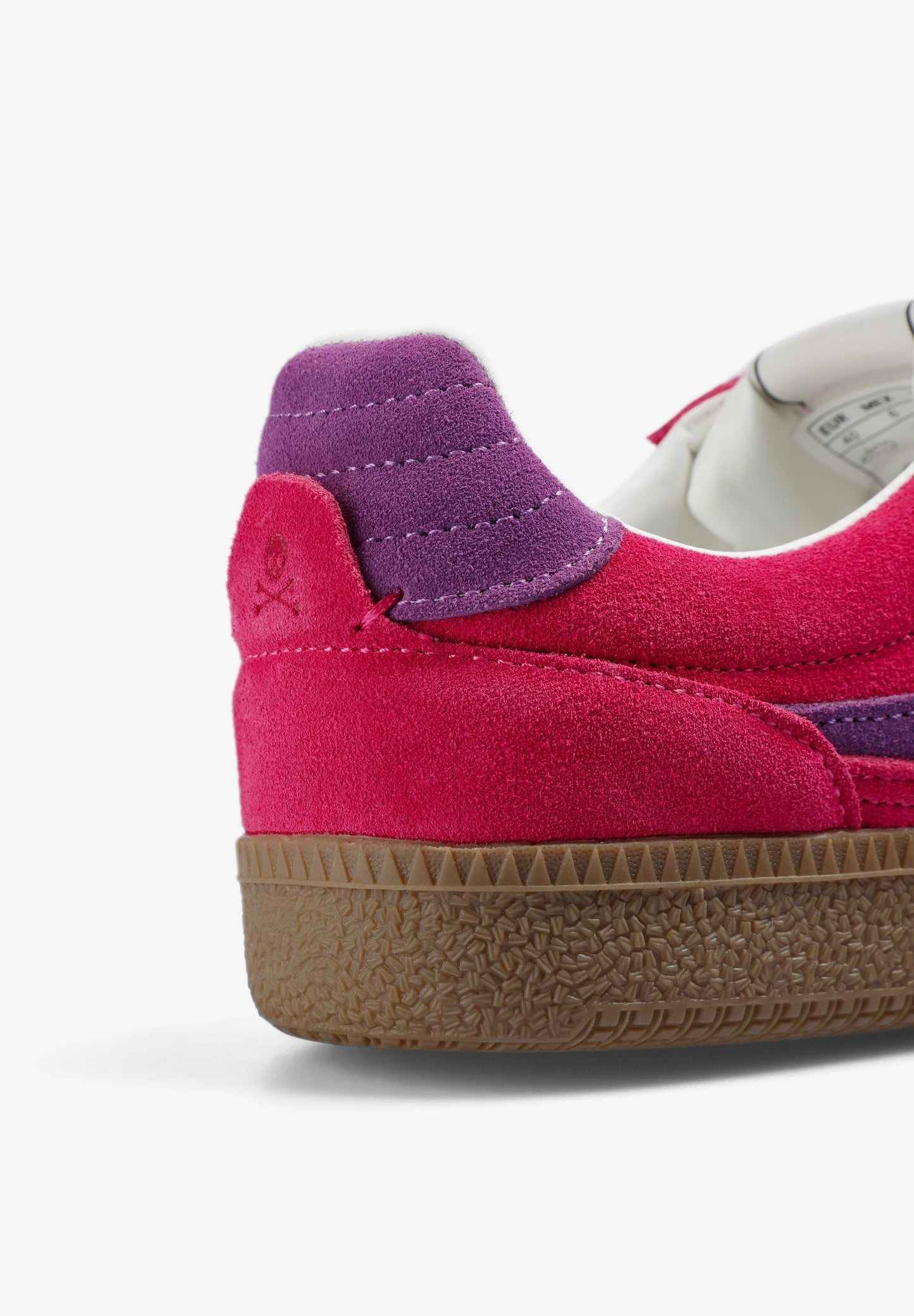 TENNIS BICOLORES CUIR