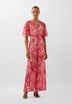 FLOWING PRINTED DRESS