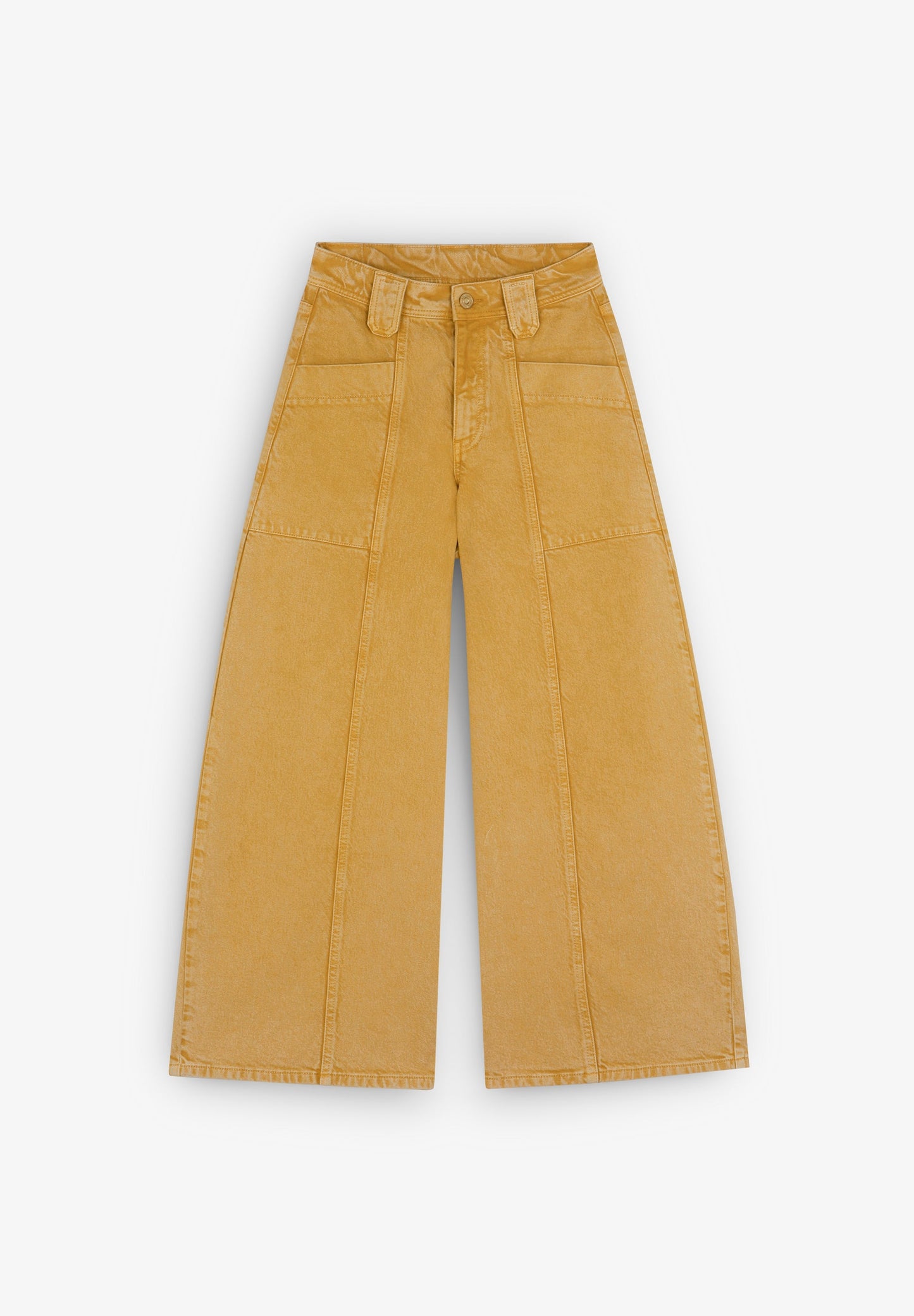 VERWASCHENE CULOTTE-JEANS