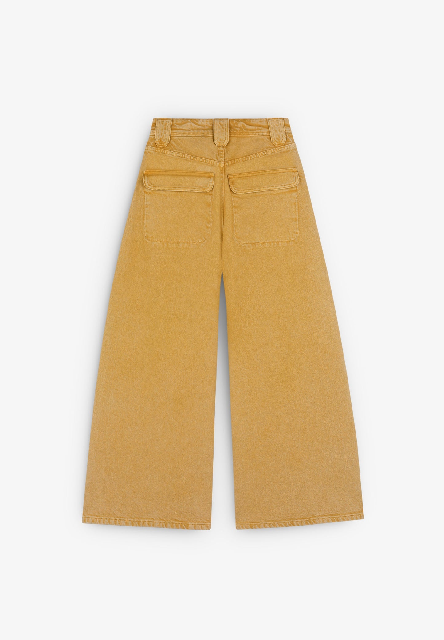 VERWASCHENE CULOTTE-JEANS