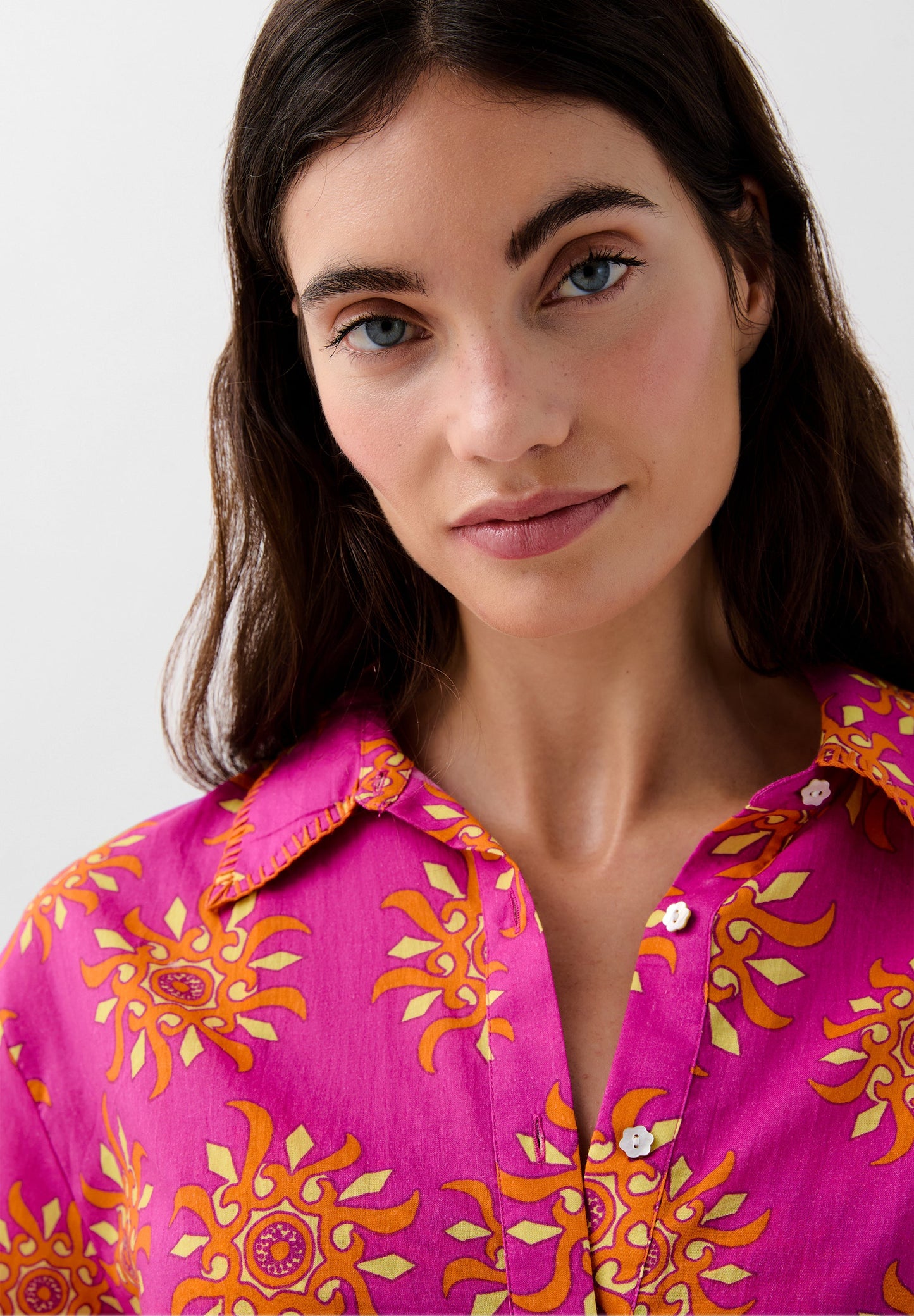 SCSUNCOLOR PRINT SHIRT