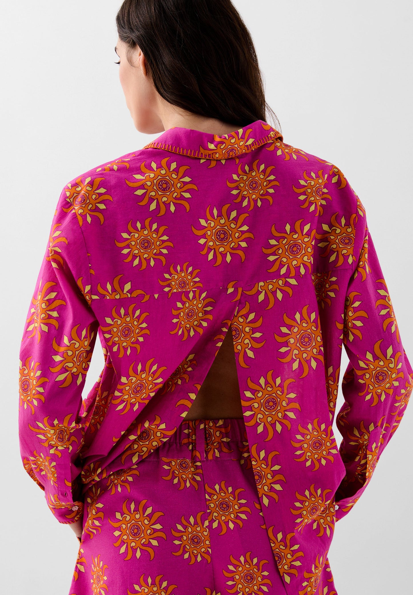 SCSUNCOLOR PRINT SHIRT