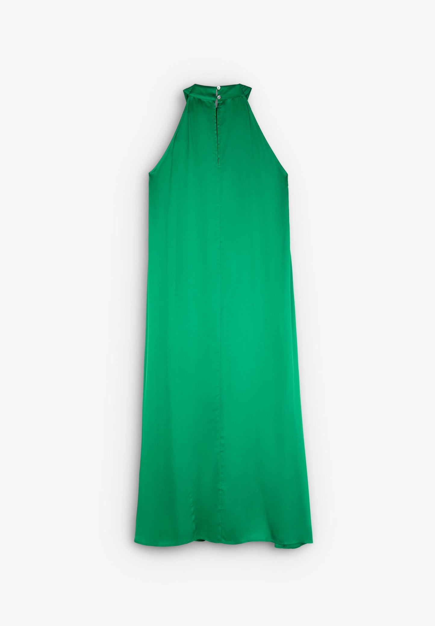 HALTERNECK MIDI DRESS